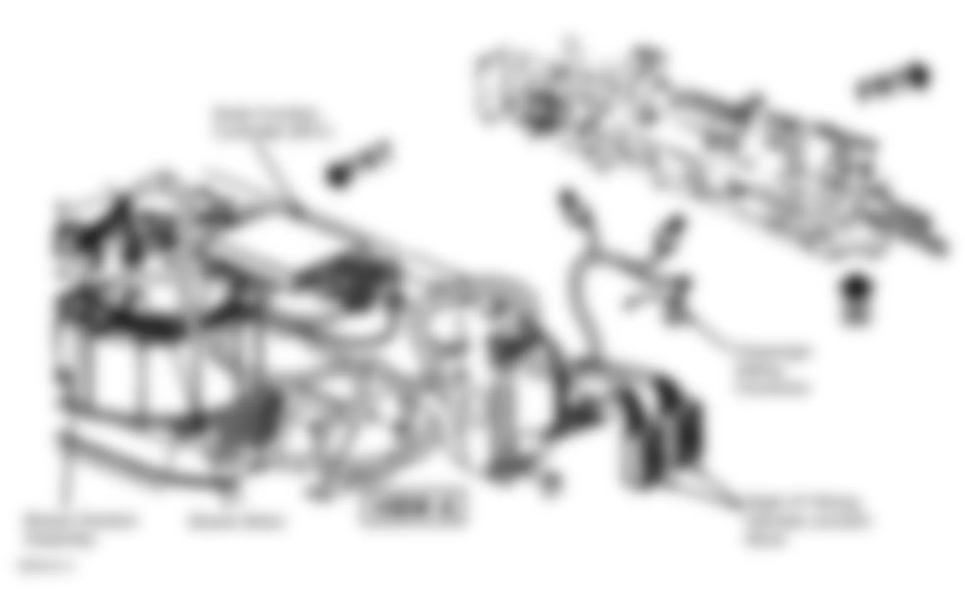 Chevrolet Malibu LS 1998 - Component Locations -  Right Side Of Dash