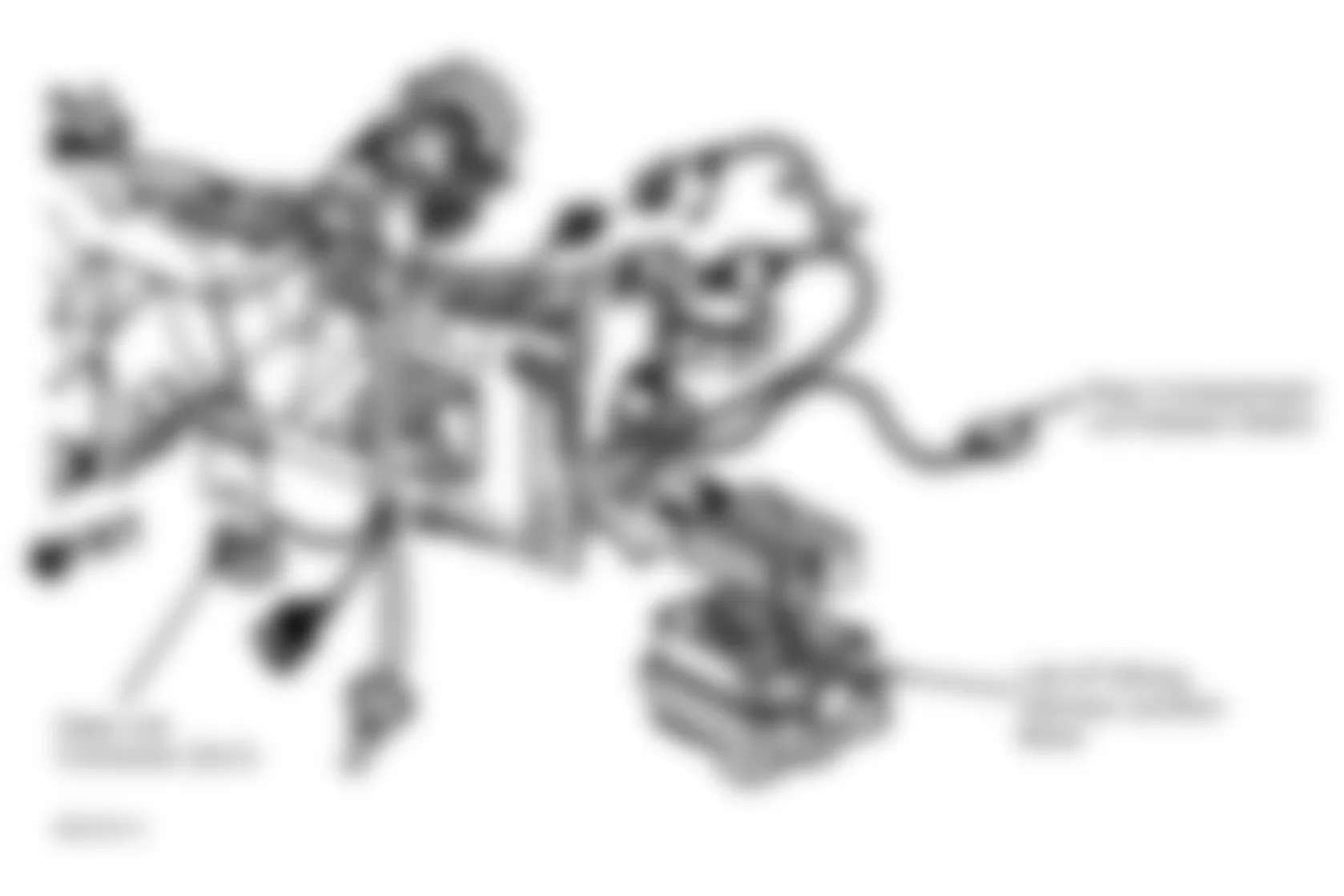 Chevrolet Malibu LS 1998 - Component Locations -  Left Side Of Dash