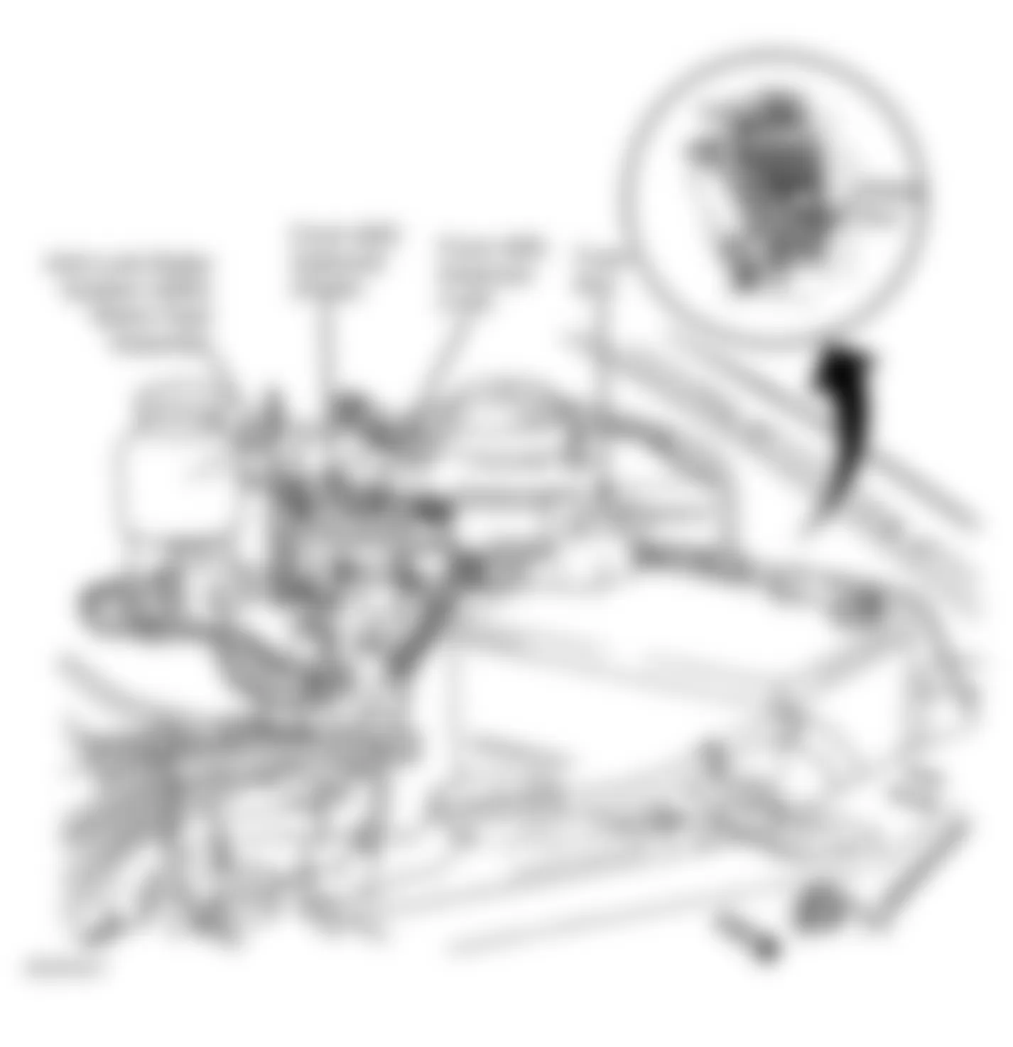 Chevrolet Metro 1998 - Component Locations - Left Side Of Engine Compartment