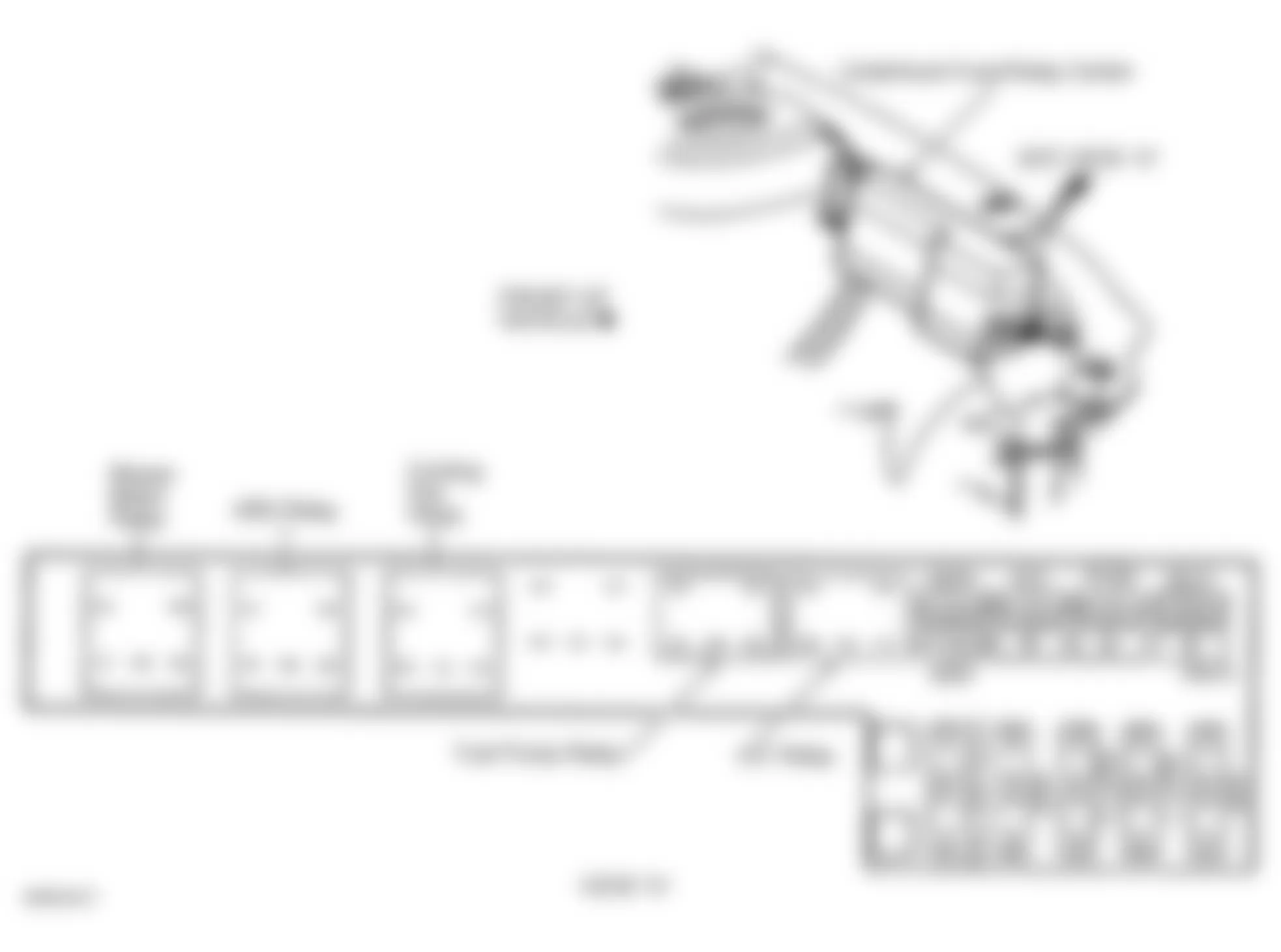 Chevrolet Cavalier LS 1999 - Component Locations -  Left Front Of Engine Compartment