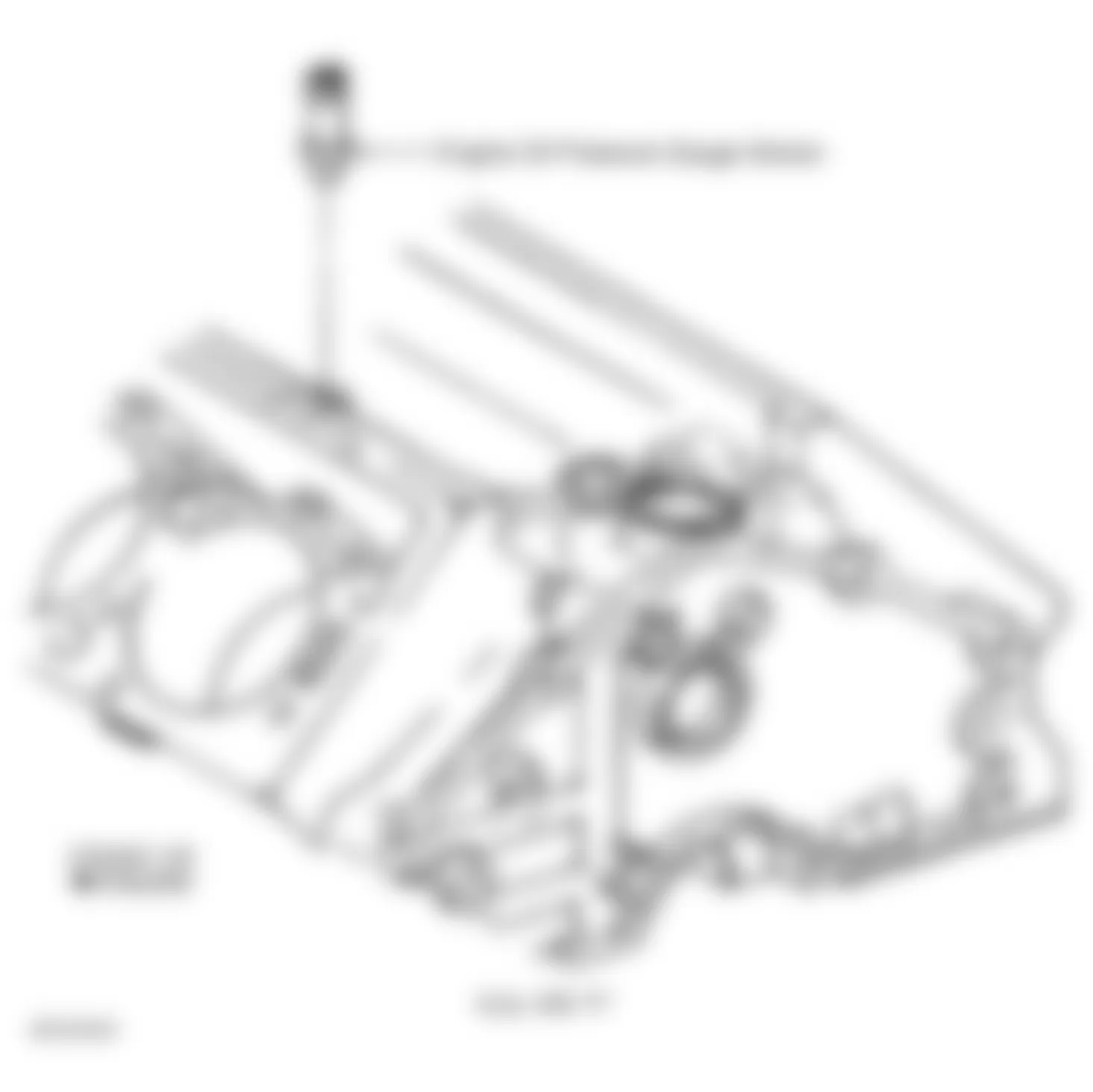 Chevrolet Cutaway G3500 1999 - Component Locations -  Left Rear Of Engine (6.5L VIN F)