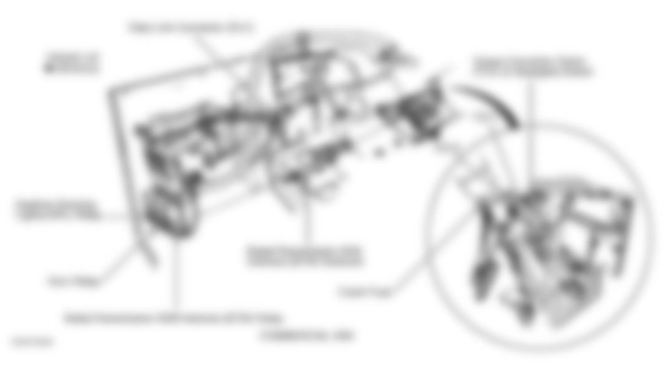 Chevrolet Forward Control P12 1999 - Component Locations -  Below Left Side Of Dash (Commercial Van)