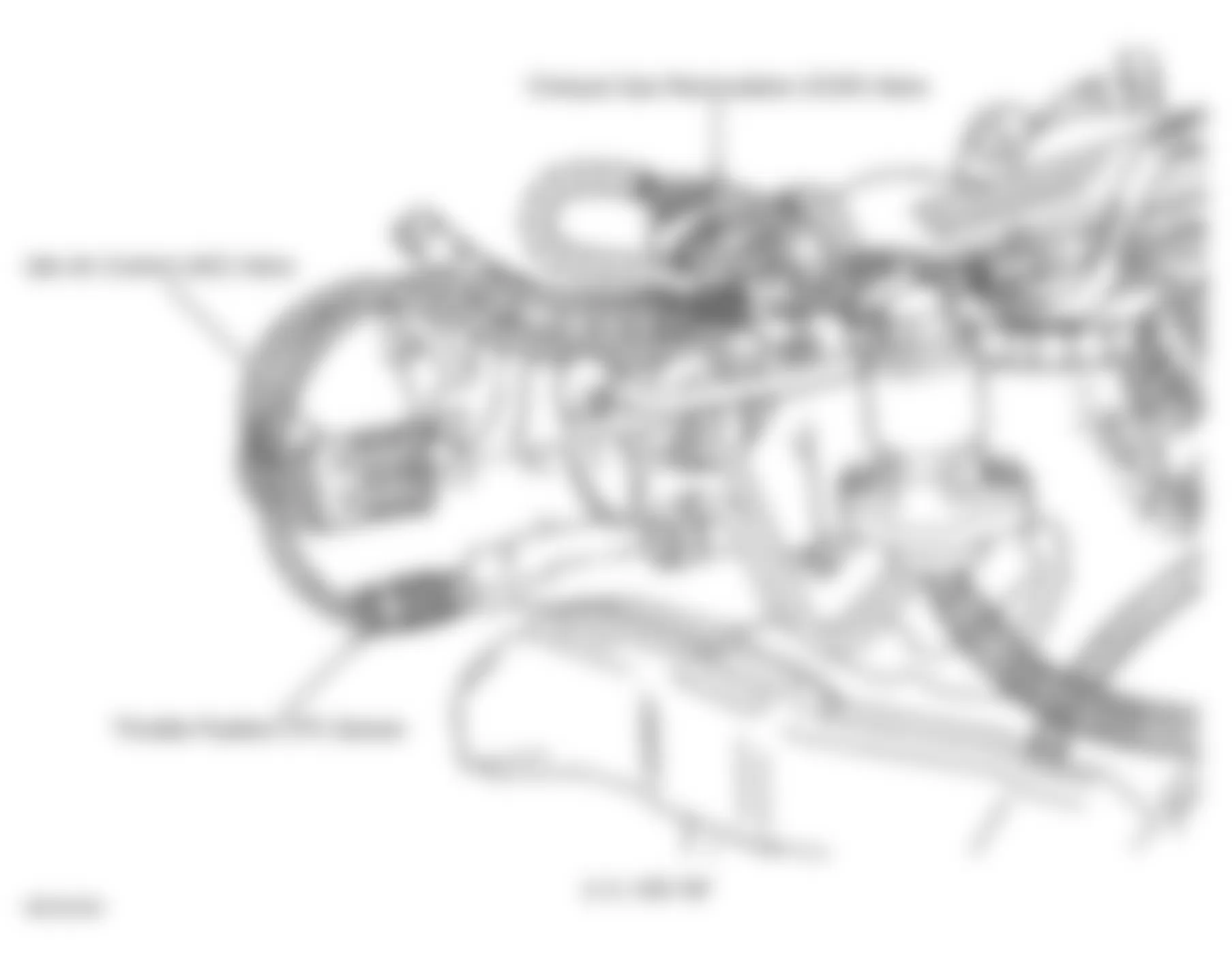 Chevrolet Lumina 1999 - Component Locations -  Top Of Engine (3.1L VIN M)