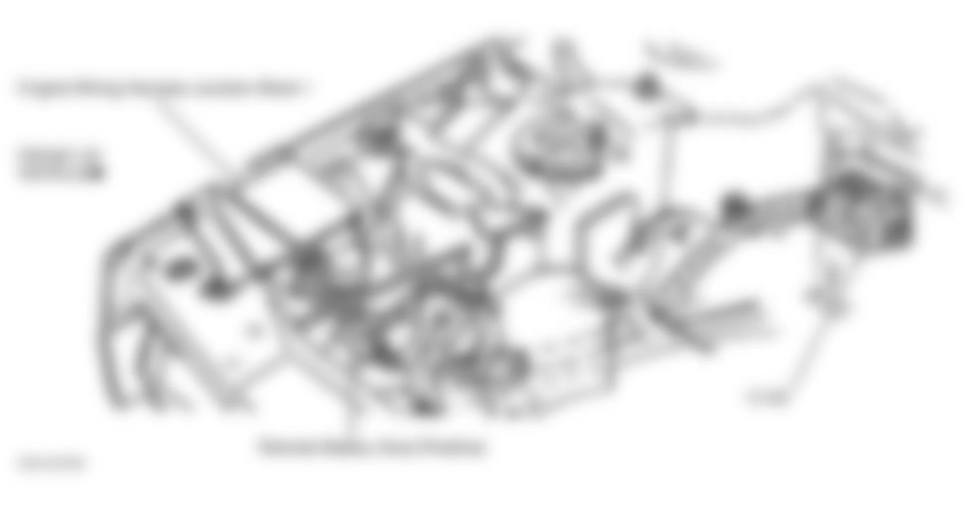 Chevrolet Lumina 1999 - Component Locations -  Right Side Of Engine Compartment