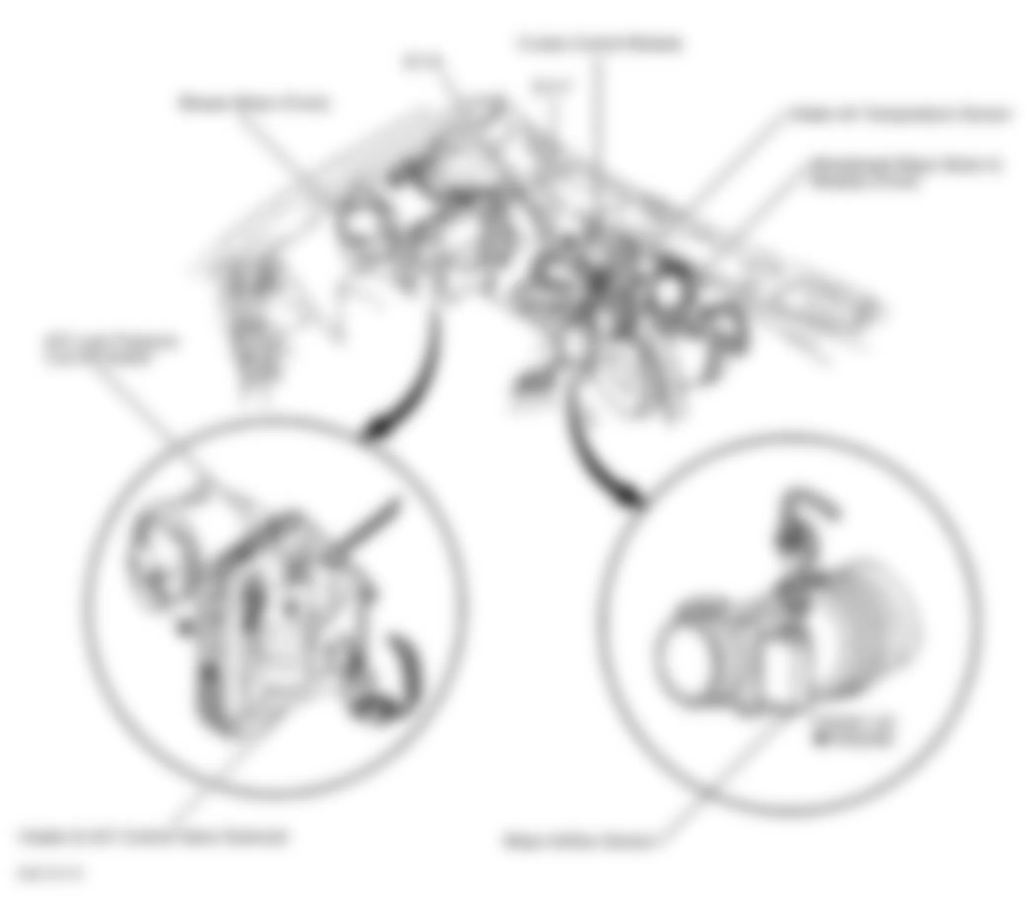 Chevrolet Astro 2000 - Component Locations -  Engine Compartment