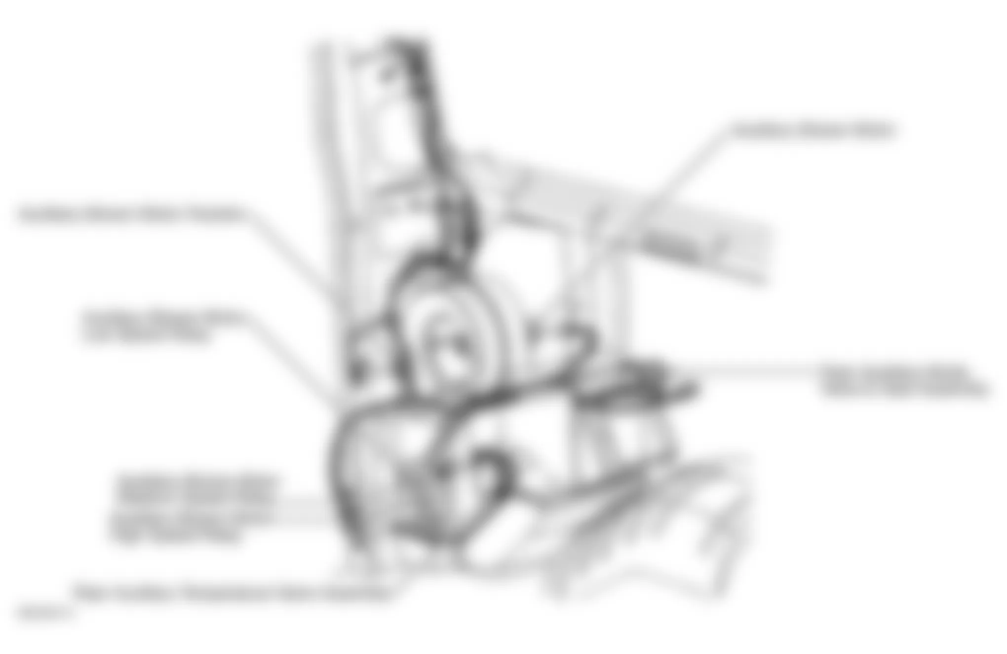 Chevrolet Chevy Express G1500 2000 - Component Locations - Left Rear Of Interior Cabin