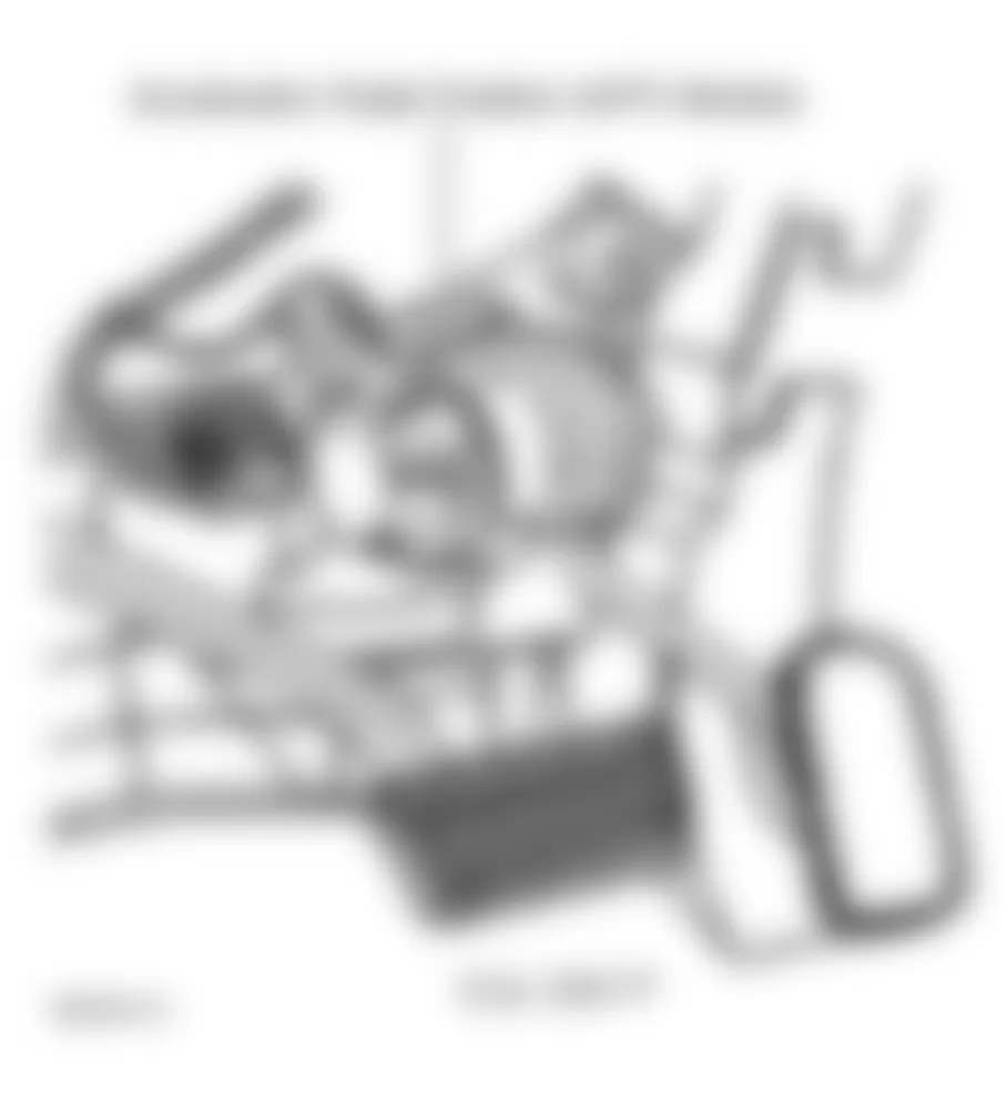 Chevrolet Chevy Express G1500 2000 - Component Locations - Under Left Side Of Dash (6.5L VIN F)