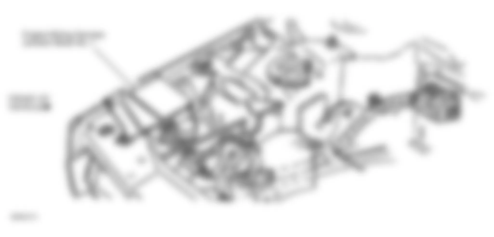 Chevrolet Lumina 2000 - Component Locations -  Right Front Of Engine Compartment