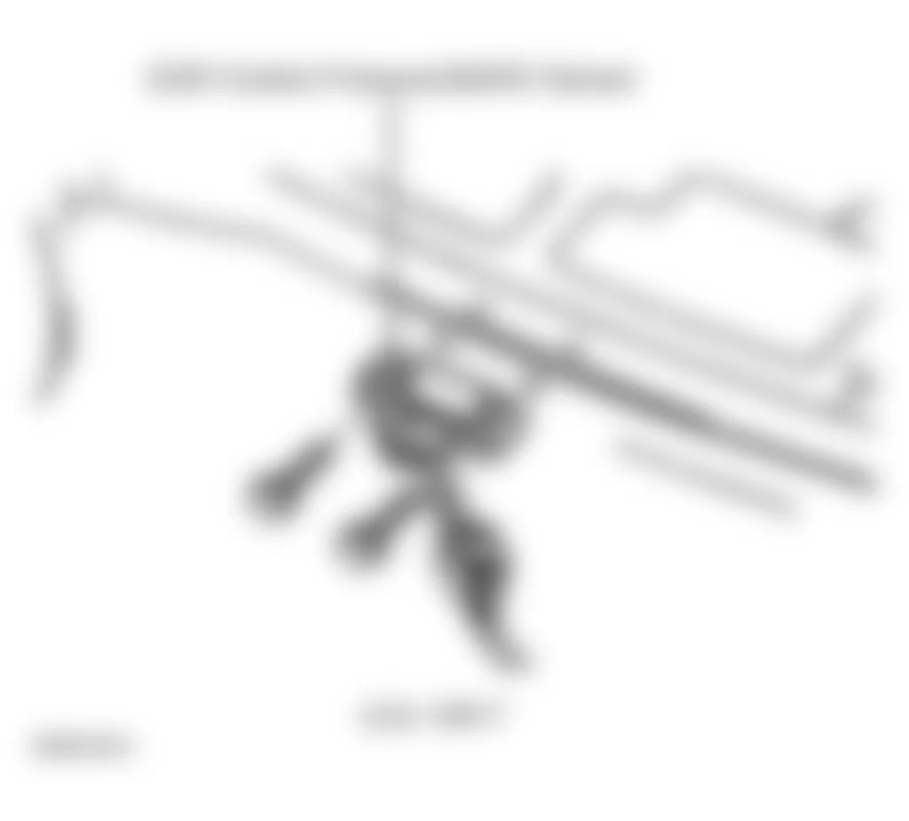 Chevrolet Pickup C2500 2000 - Component Locations -  Rear Of Engine Compartment (6.5L VIN F)