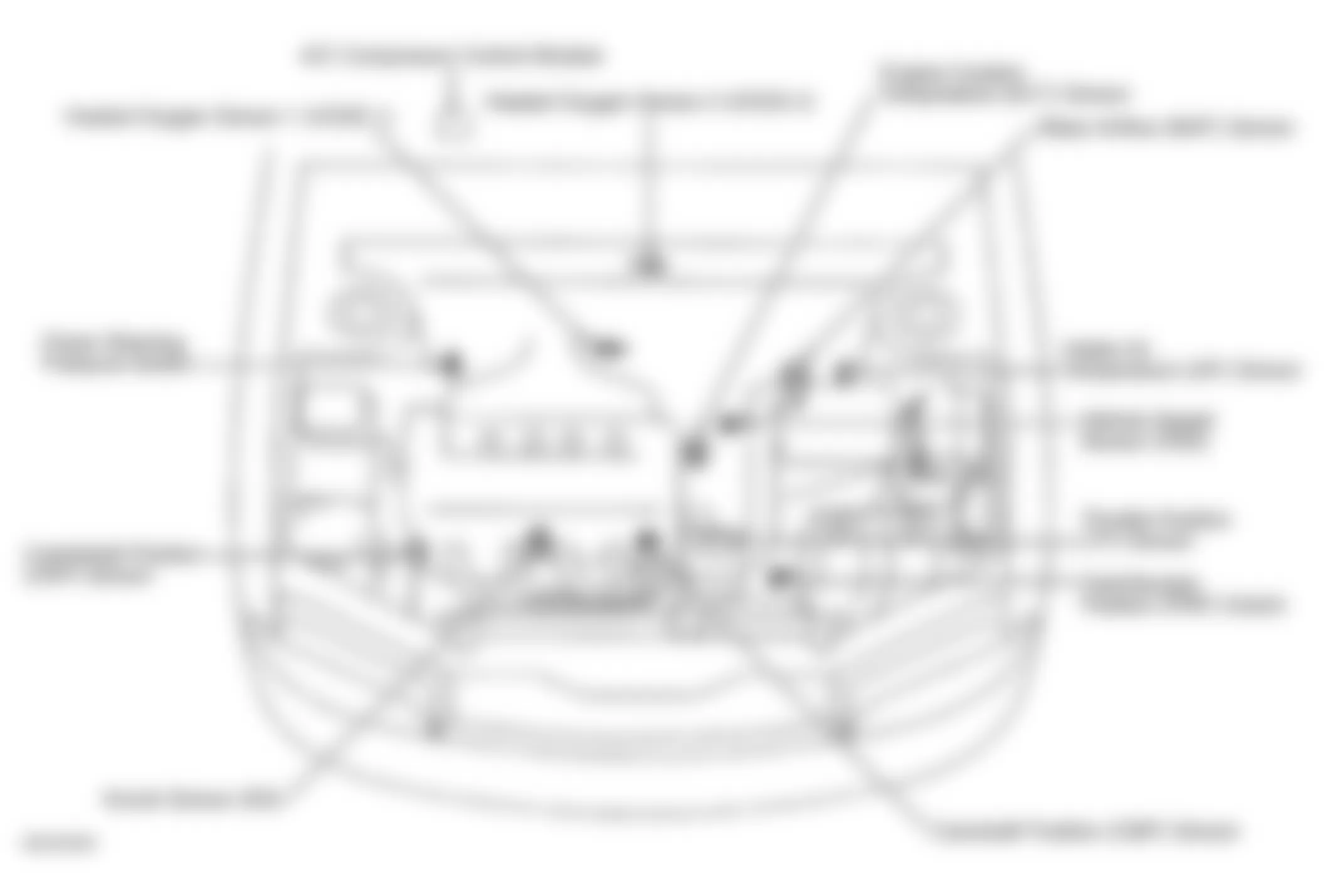 Chevrolet Prizm LSi 2000 - Component Locations -  Left Side Of Vehicle