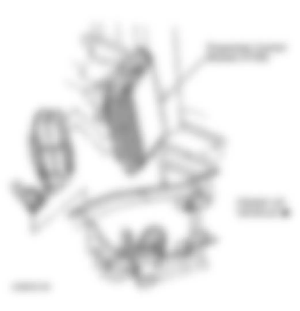 Chevrolet Silverado 1500 2000 - Component Locations -  Left Front Of Engine Compartment (4.8L VIN V, 5.3L VIN T & 6.0L VIN U)