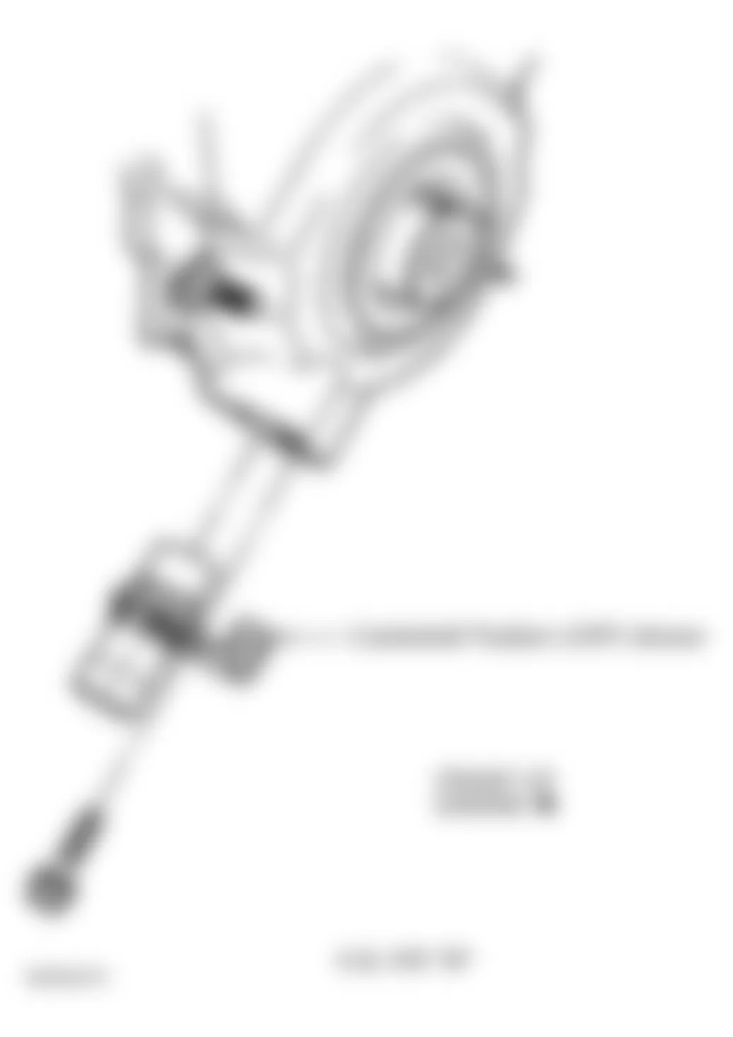 Chevrolet Silverado 2500 2000 - Component Locations - Left Front Of Engine Compartment (4.3L VIN W)