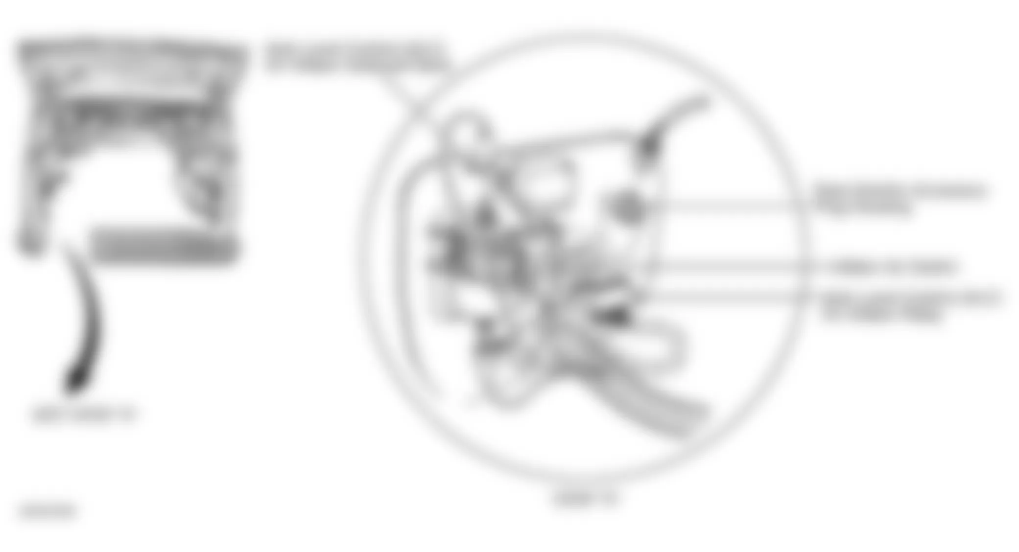 Chevrolet Venture 2000 - Component Locations -  Left Rear Of Vehicle