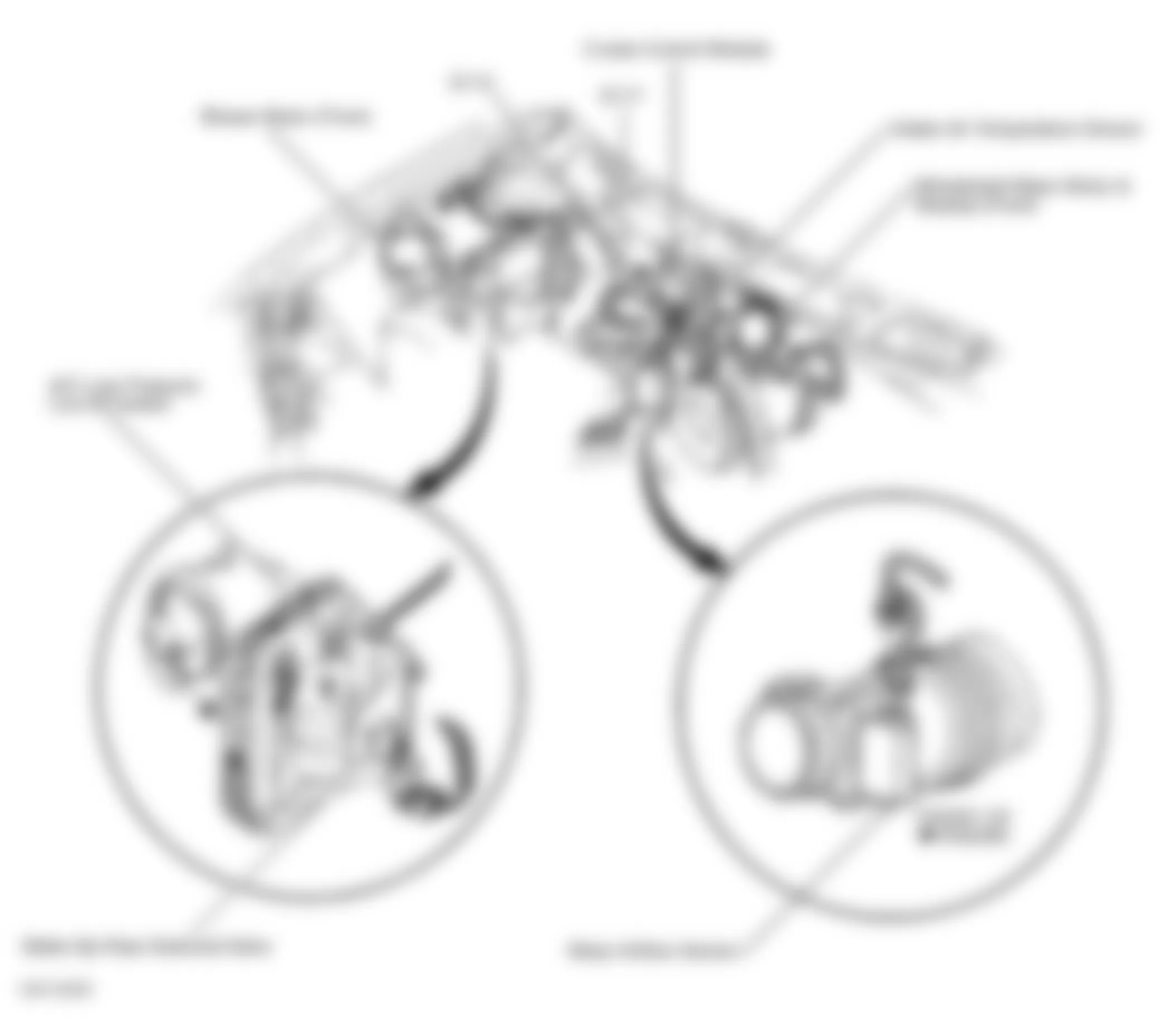 Chevrolet Astro 2001 - Component Locations -  Engine Compartment