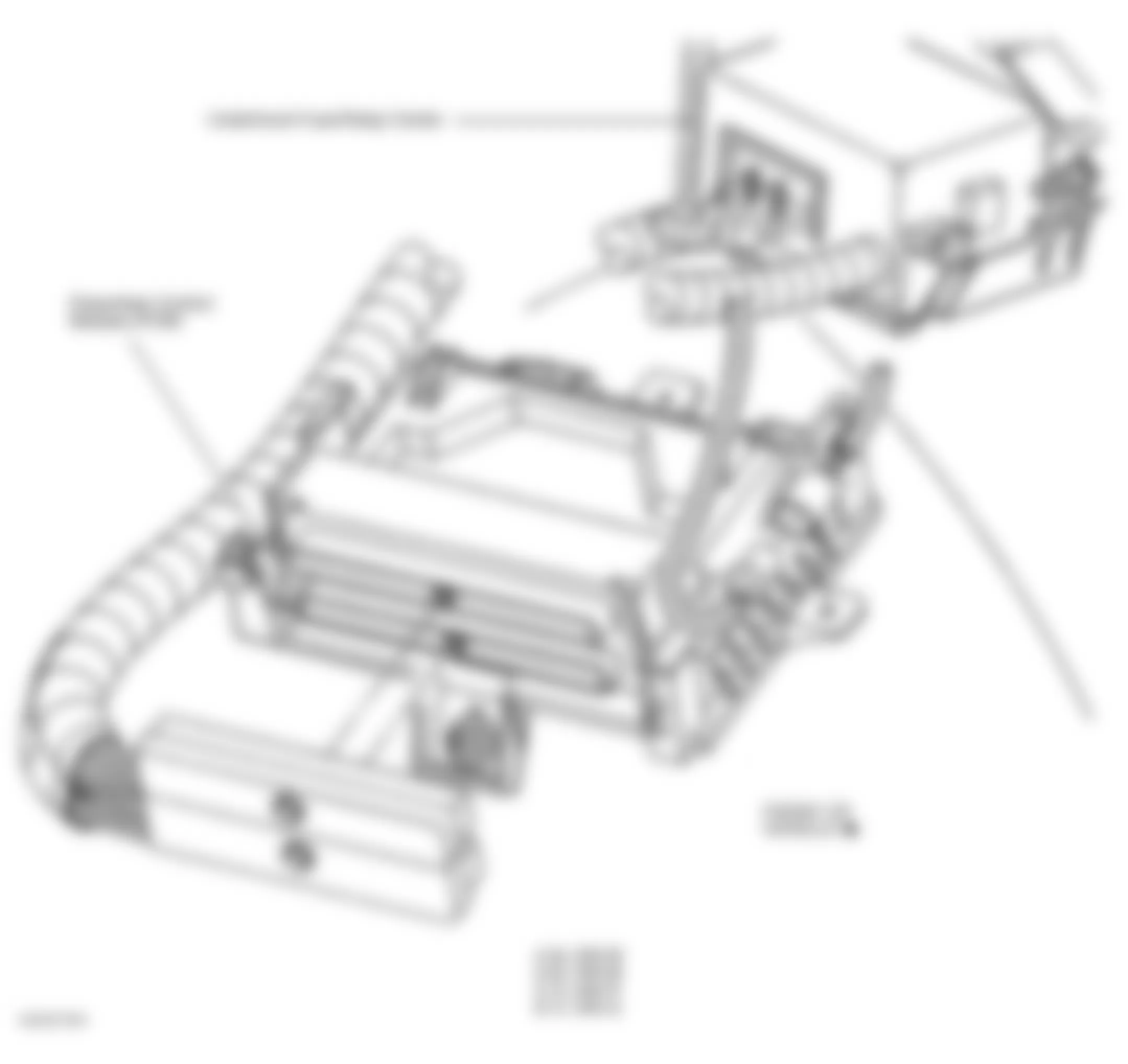 Chevrolet Chevy Express G1500 2001 - Component Locations -  Left Side Of Engine Compartment (4.3L VIN W, 5.0L VIN M, 5.7L VIN R & 8.1L VIN G)