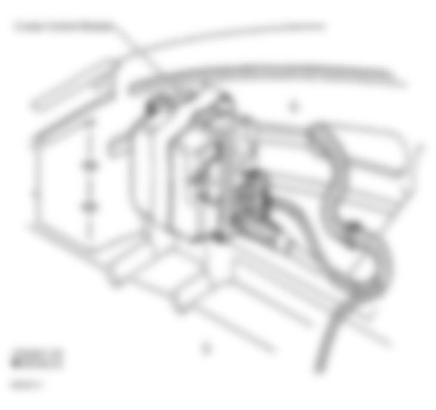 Chevrolet Malibu LS 2001 - Component Locations -  Right Front Of Engine Compartment