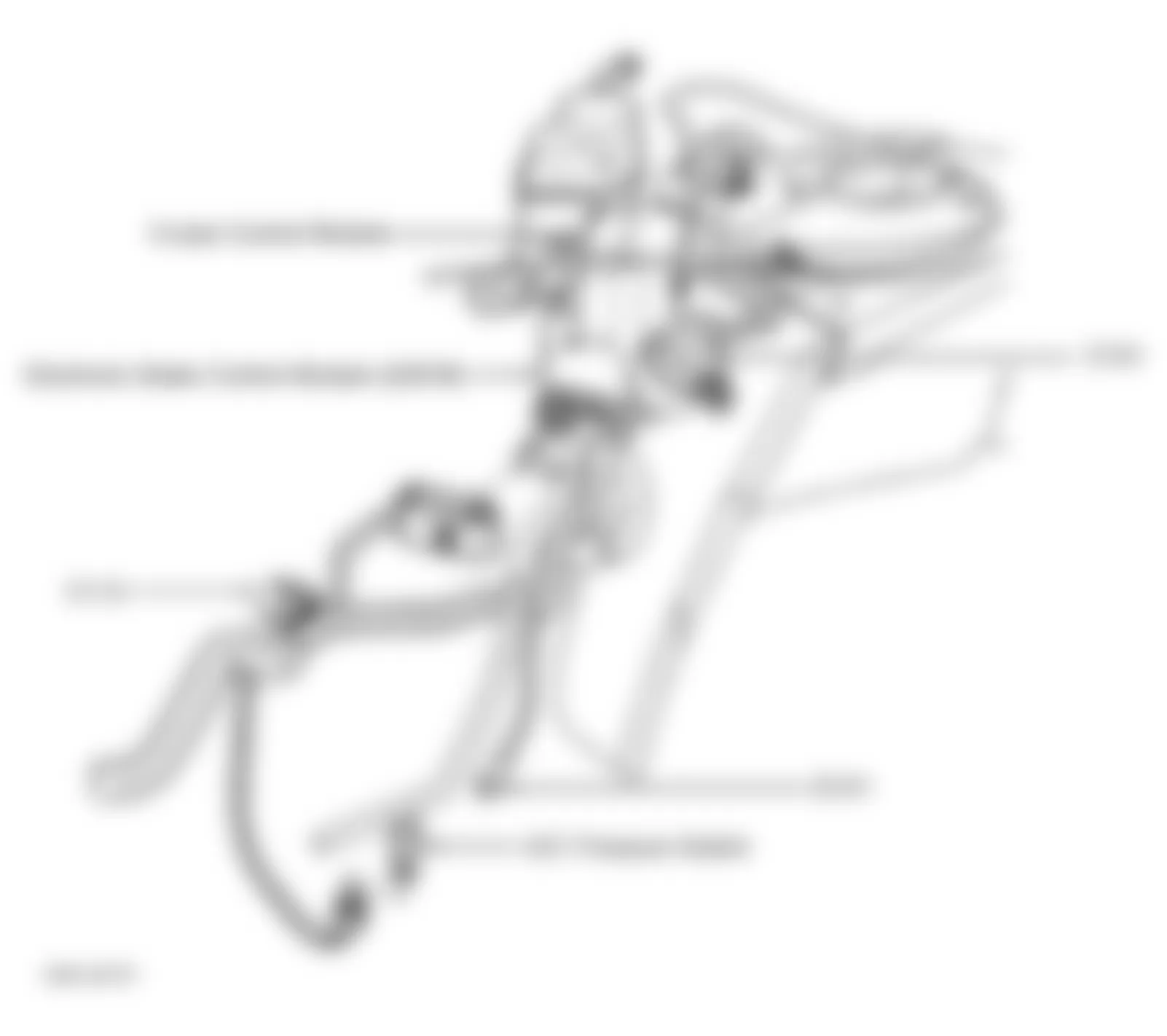 Chevrolet Monte Carlo SS 2001 - Component Locations -  Left Front Of Engine Compartment