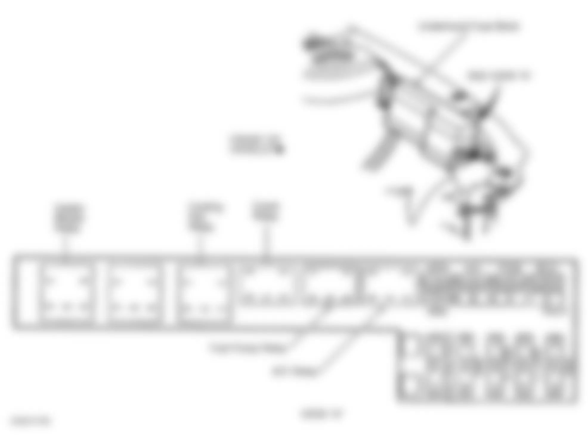 Chevrolet Cavalier 2002 - Component Locations -  Left Front Of Engine Compartment