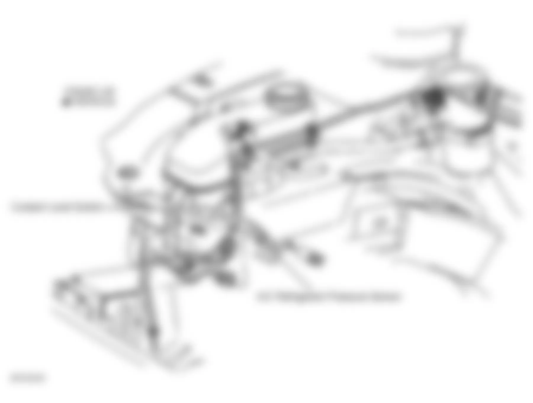 Chevrolet Cavalier 2002 - Component Locations -  Right Front Of Engine Compartment