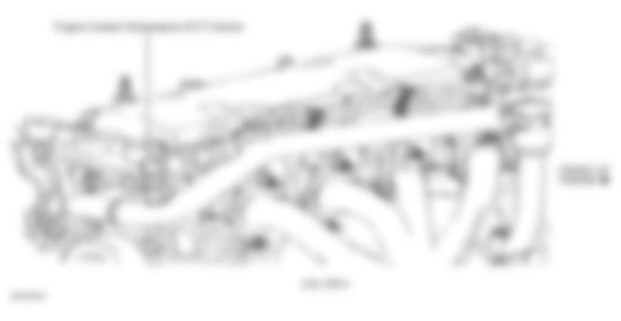 Chevrolet Cavalier LS Sport 2002 - Component Locations -  Left Front Of Engine (2.2L VIN 4)