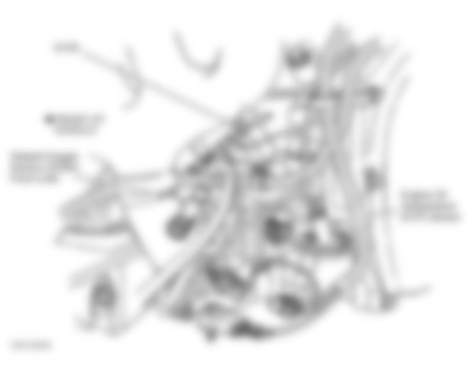 Chevrolet Corvette 2002 - Component Locations -  Left Rear Of Engine