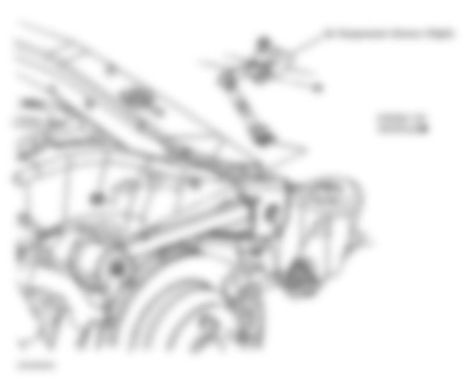Chevrolet TrailBlazer 2002 - Component Locations -  Right Rear Suspension Assembly