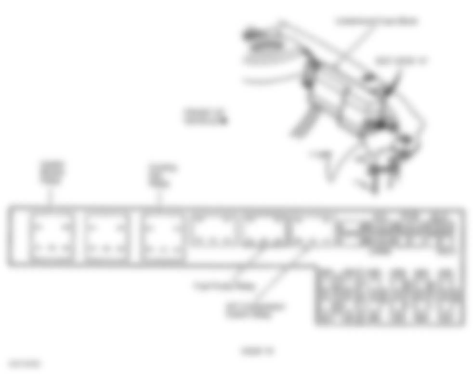 Chevrolet Cavalier 2003 - Component Locations -  Left Front Of Engine Compartment