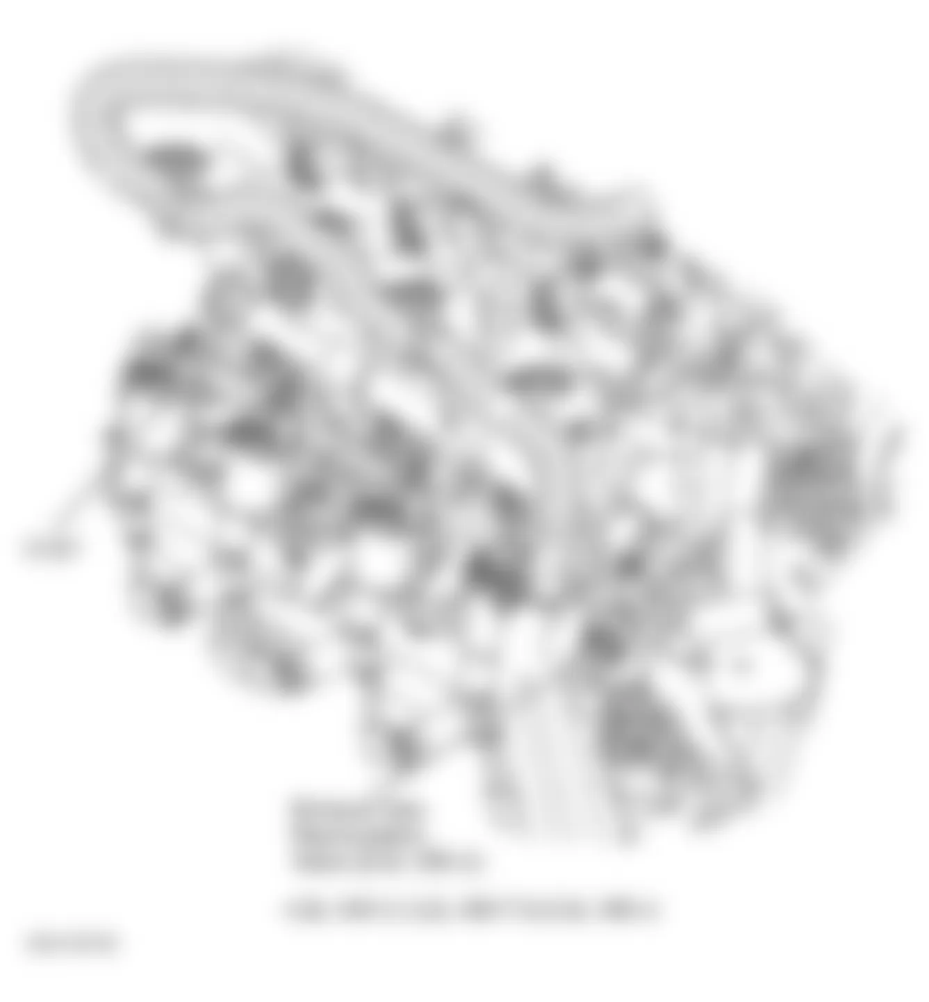 Chevrolet Chevy Express H1500 2003 - Component Locations -  Right Side Of Engine (4.8L VIN V, 5.3L VIN T & 6.0L VIN U)