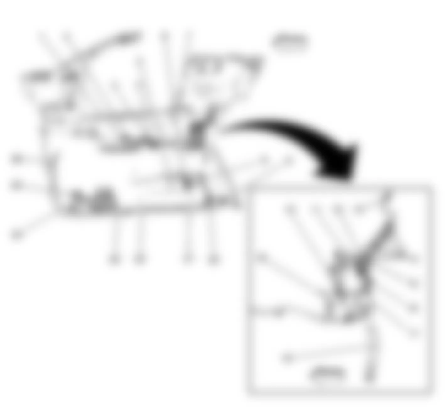 Chevrolet SSR 2003 - Component Locations -  G300 Component View