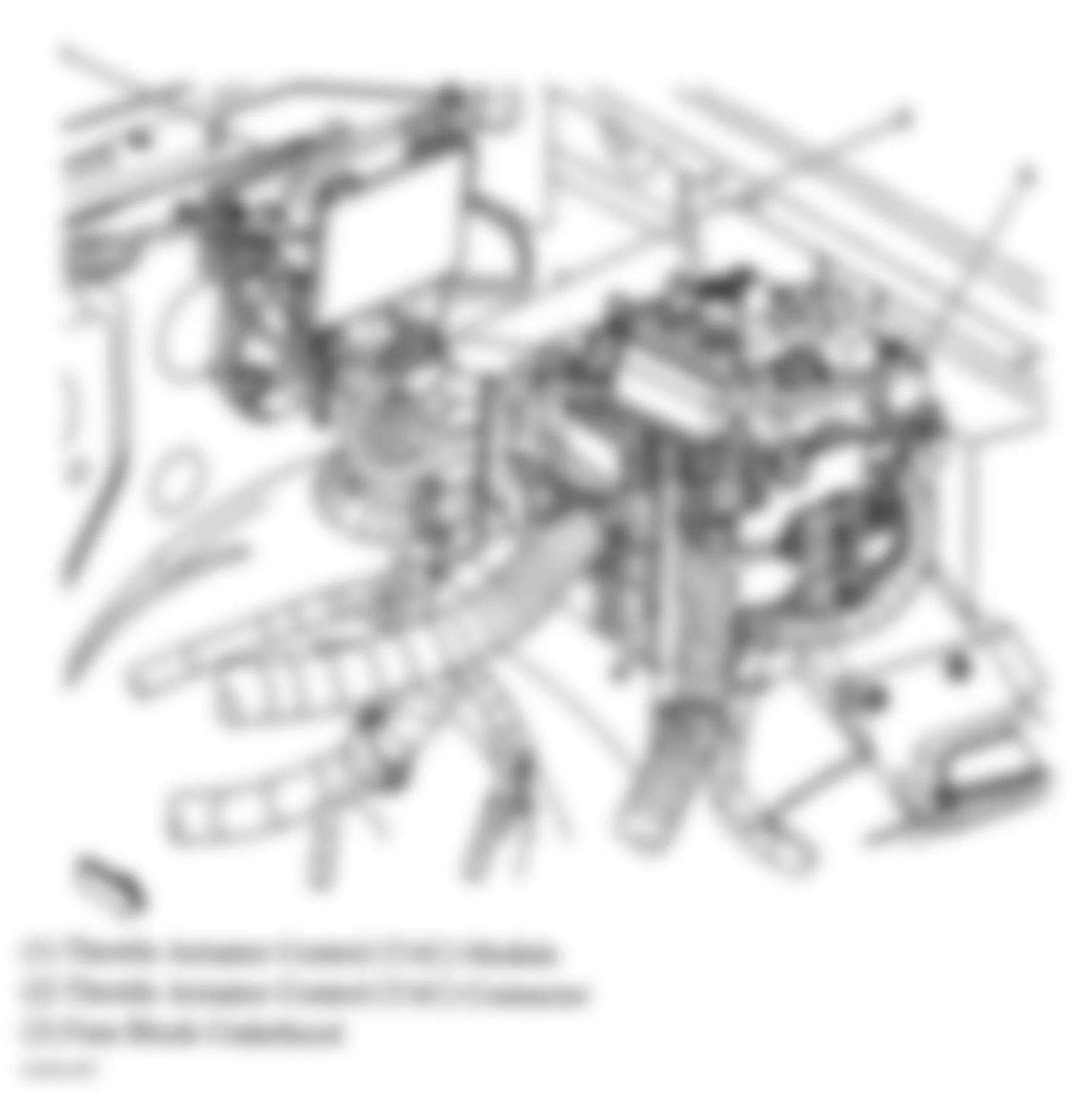Chevrolet Avalanche 2500 2004 - Component Locations -  Left Side Of Engine Compartment