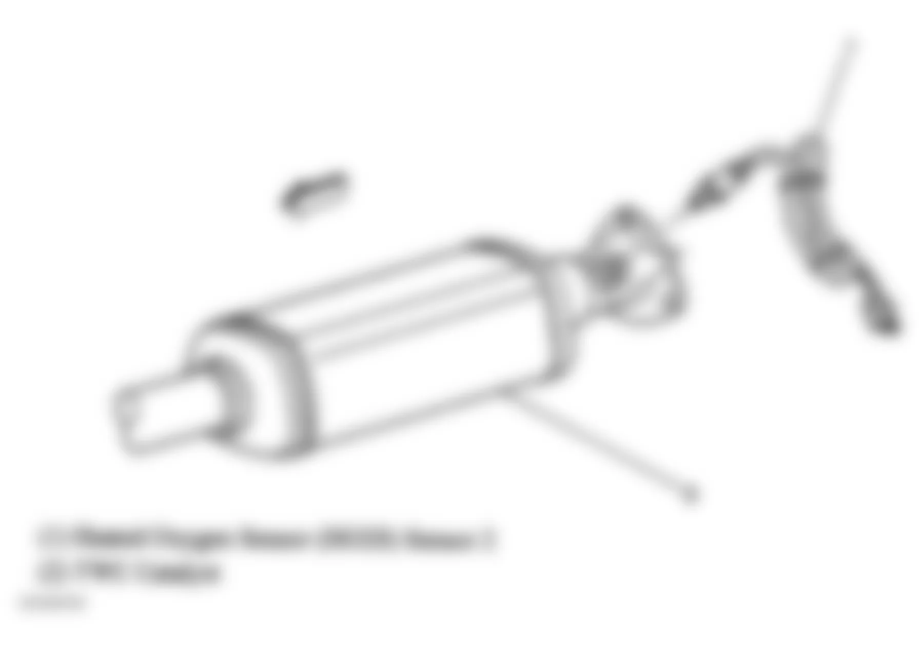 Chevrolet Cavalier 2004 - Component Locations -  Under Center Of Vehicle