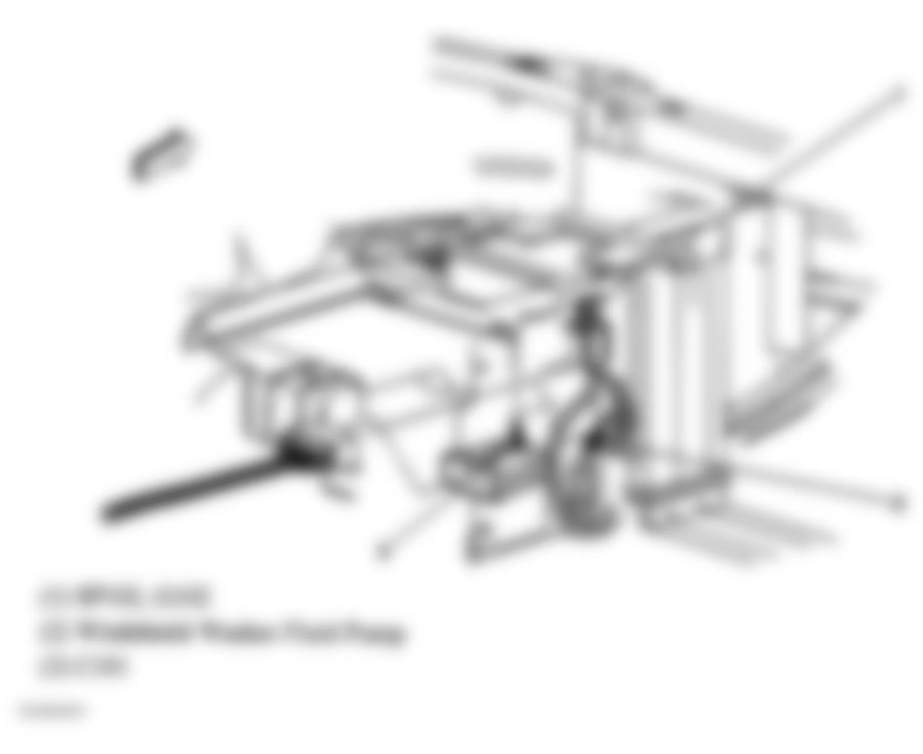 Chevrolet Cavalier LS 2004 - Component Locations -  Left Front Of Engine Compartment