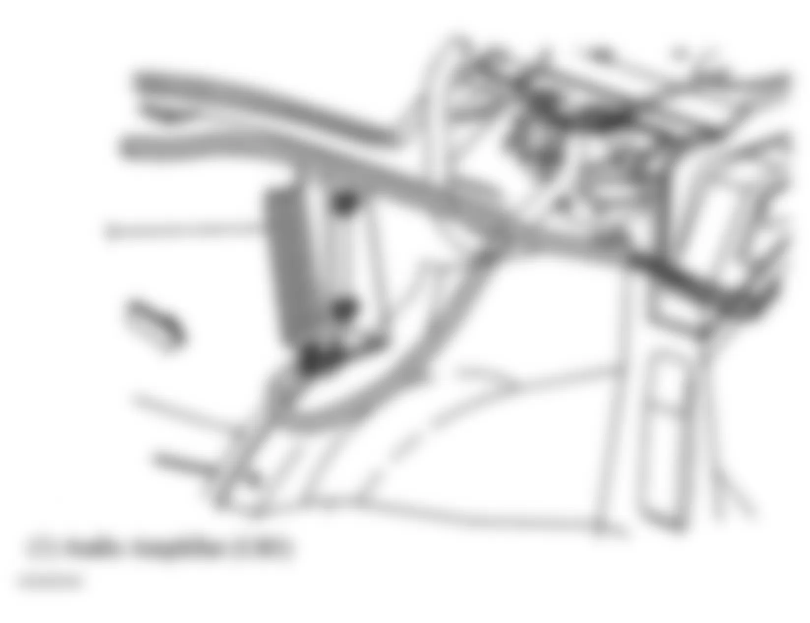 Chevrolet Cavalier LS 2004 - Component Locations -  Rear Compartment