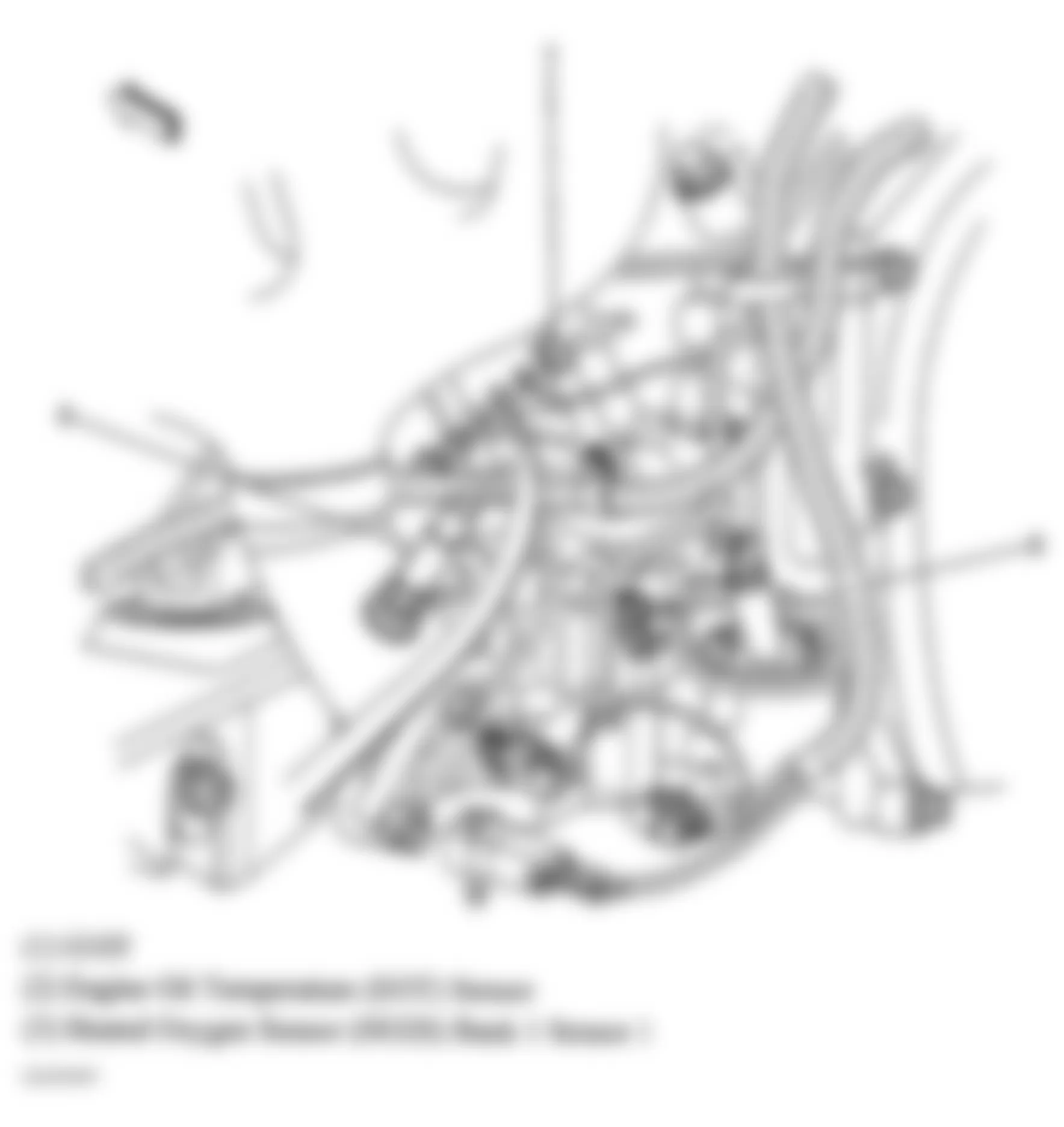 Chevrolet Corvette 2004 - Component Locations -  Lower Left Side Of Engine