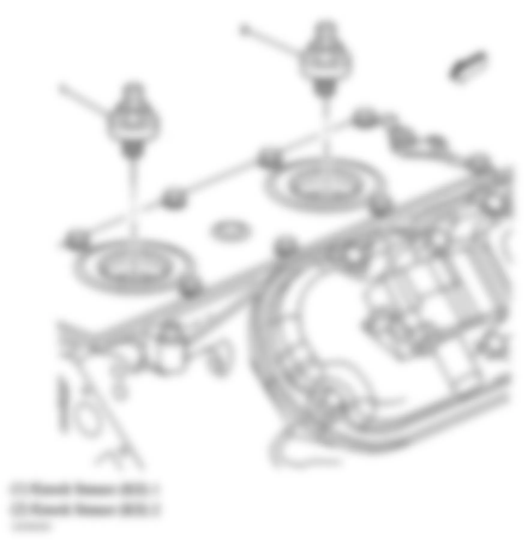 Chevrolet Corvette 2004 - Component Locations -  Below Engine Intake Manifold