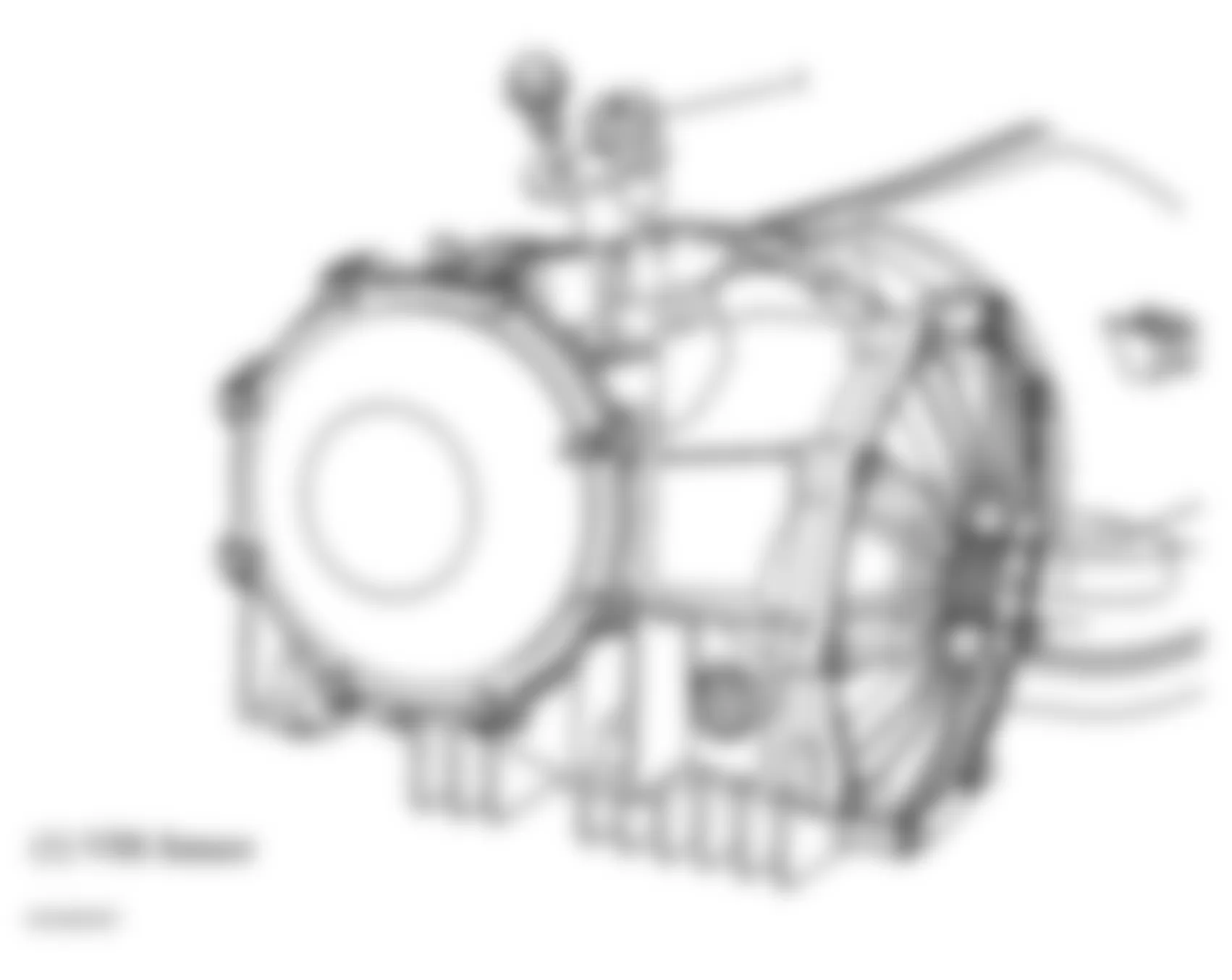 Chevrolet Corvette 2004 - Component Locations -  Top Right Of Differential