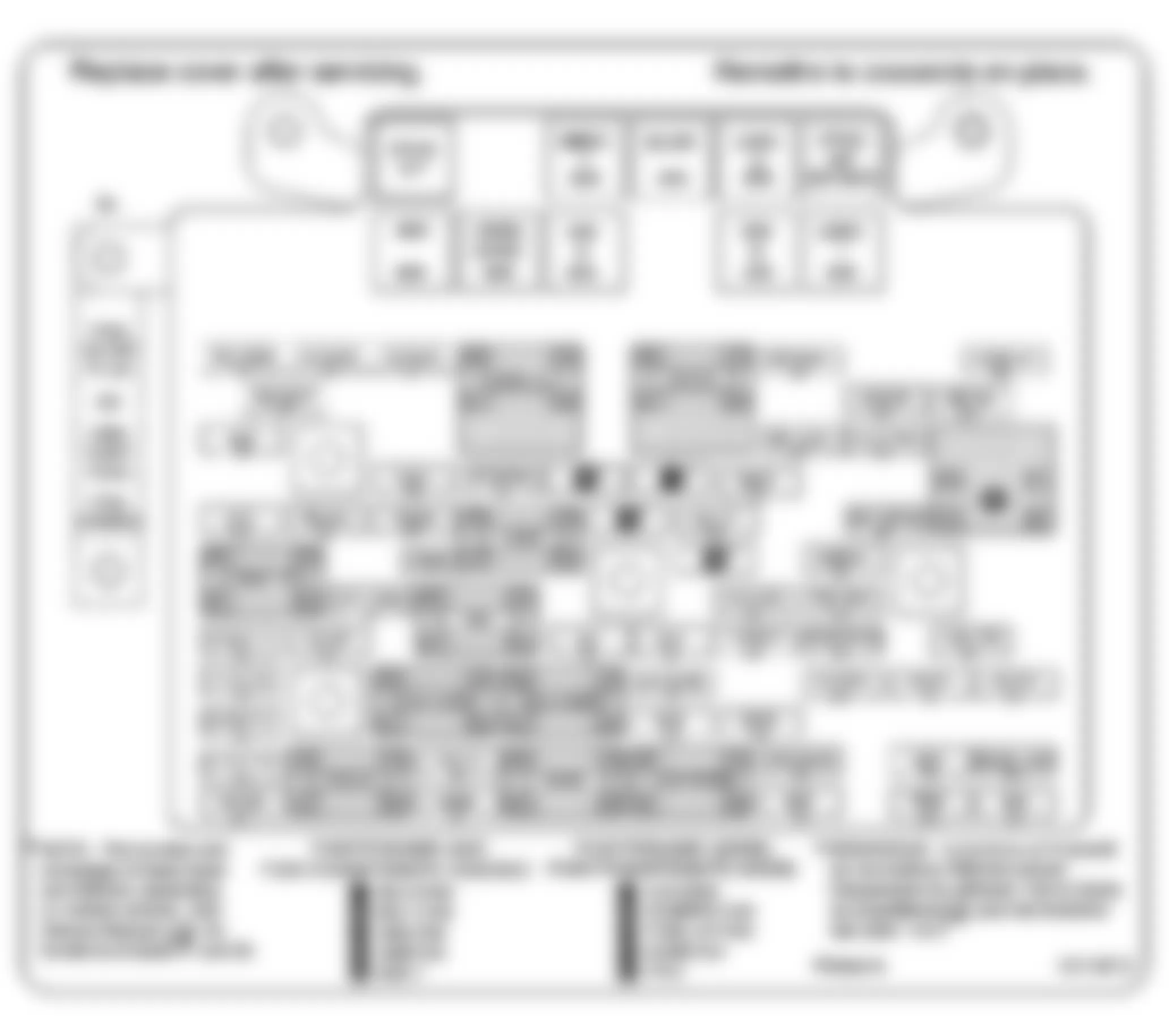 Chevrolet Avalanche 2500 2005 2005 ELECTRICAL Fuses Circuit Breakers