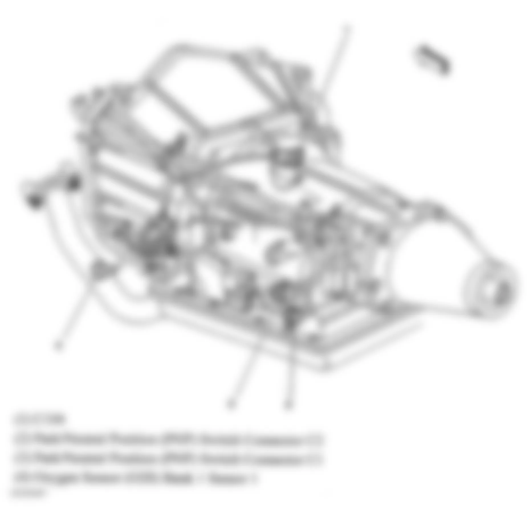 Chevrolet Blazer 2005 - Component Locations - Automatic Transmission