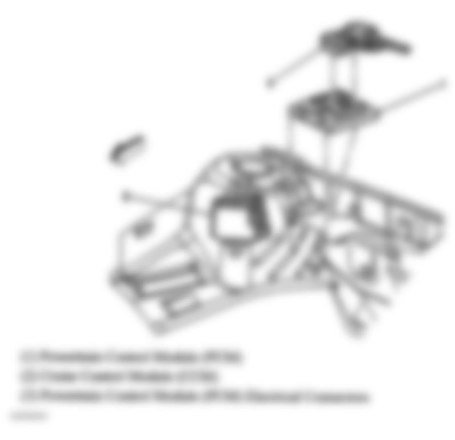 Chevrolet Cavalier LS 2005 - Component Locations -  Right Rear Of Engine Compartment