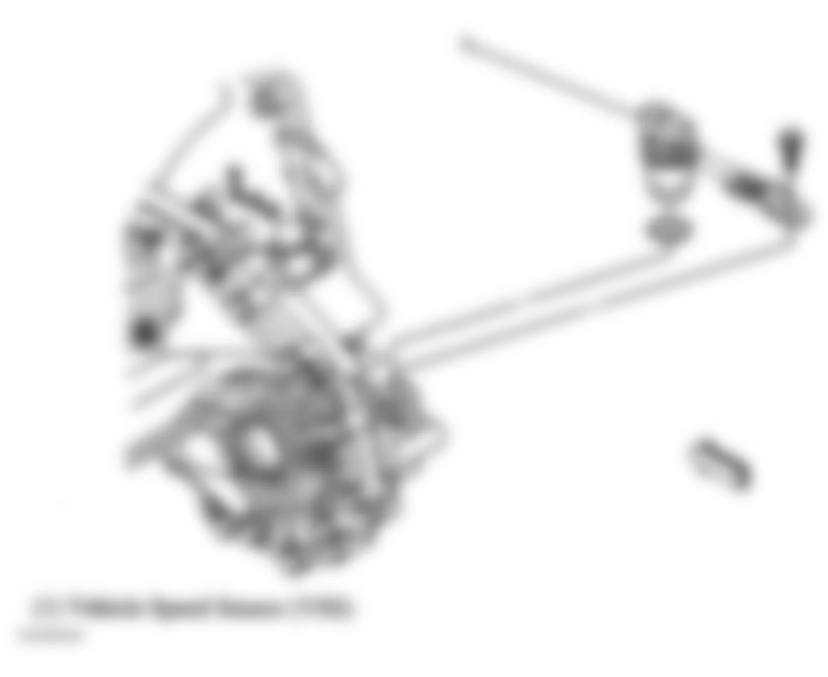Chevrolet Cavalier LS 2005 - Component Locations -  Rear Of Engine Compartment
