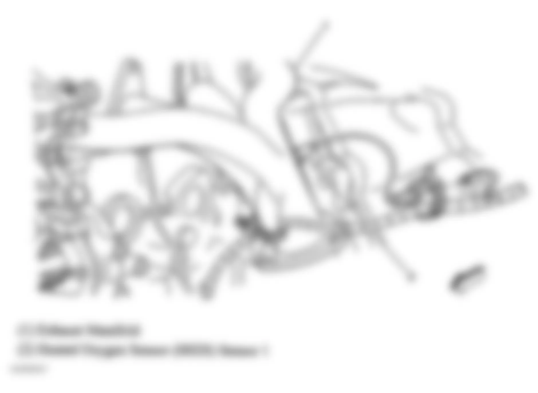 Chevrolet Cavalier LS Sport 2005 - Component Locations -  Left Side Of Engine