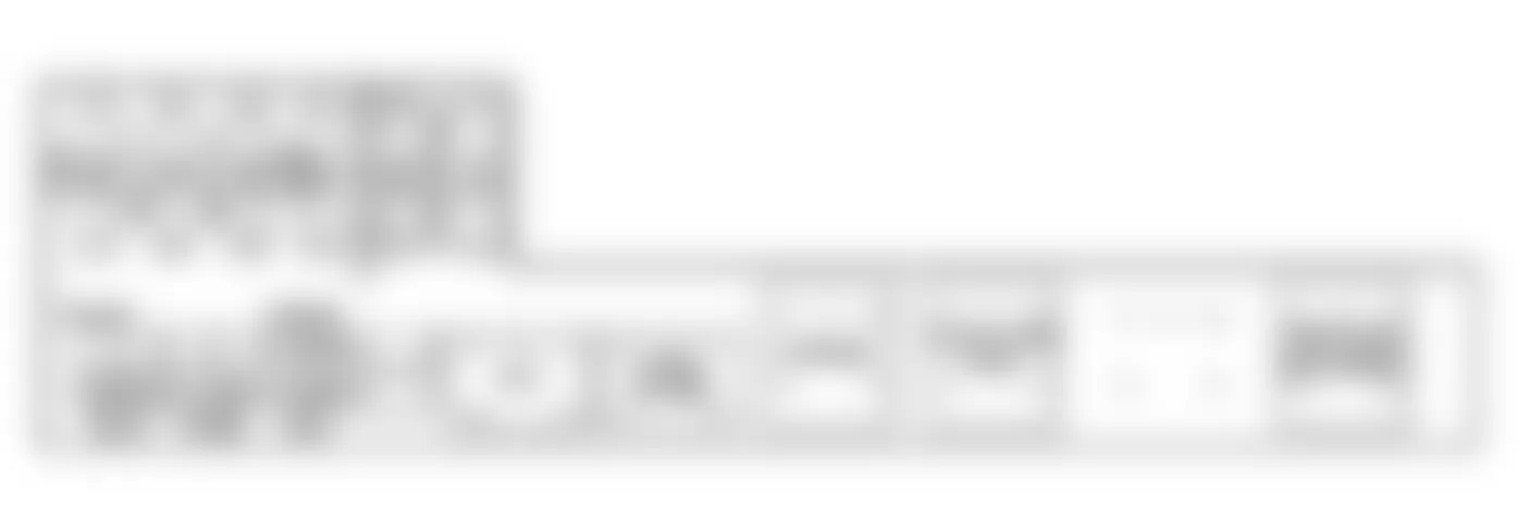 Chevrolet Cavalier LS Sport 2005 - Component Locations -  Identifying Engine Compartment Fuse Block