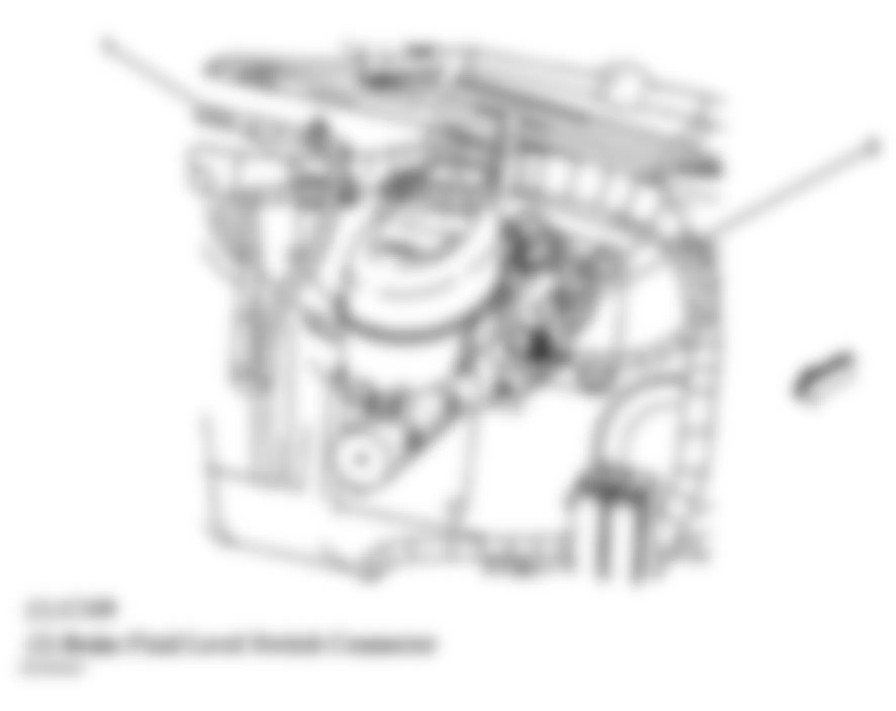 Chevrolet Chevy Express G1500 2005 - Component Locations -  Left Rear Of Engine Compartment