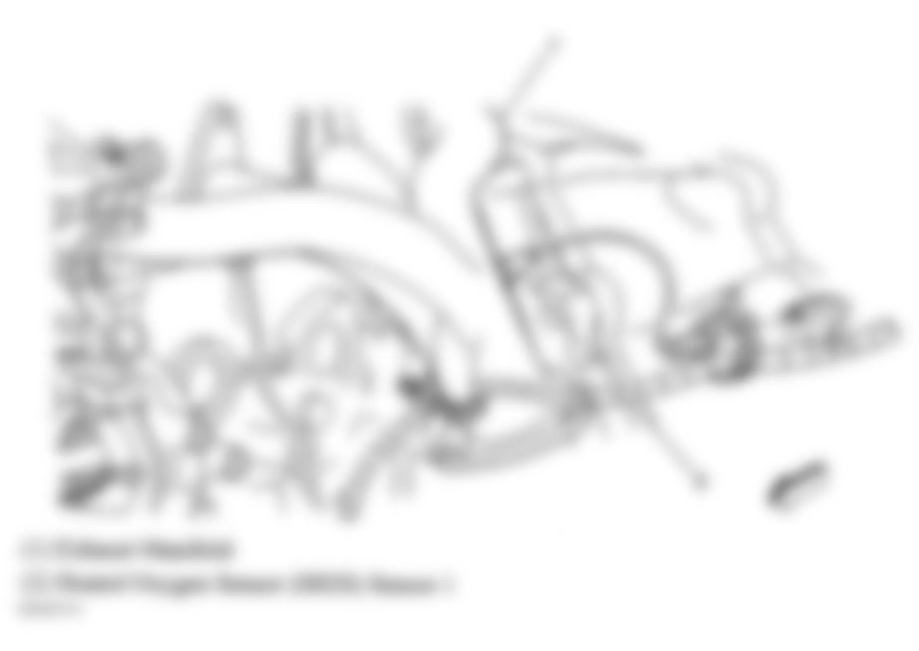 Chevrolet Classic 2005 - Component Locations -  Rear Of Engine