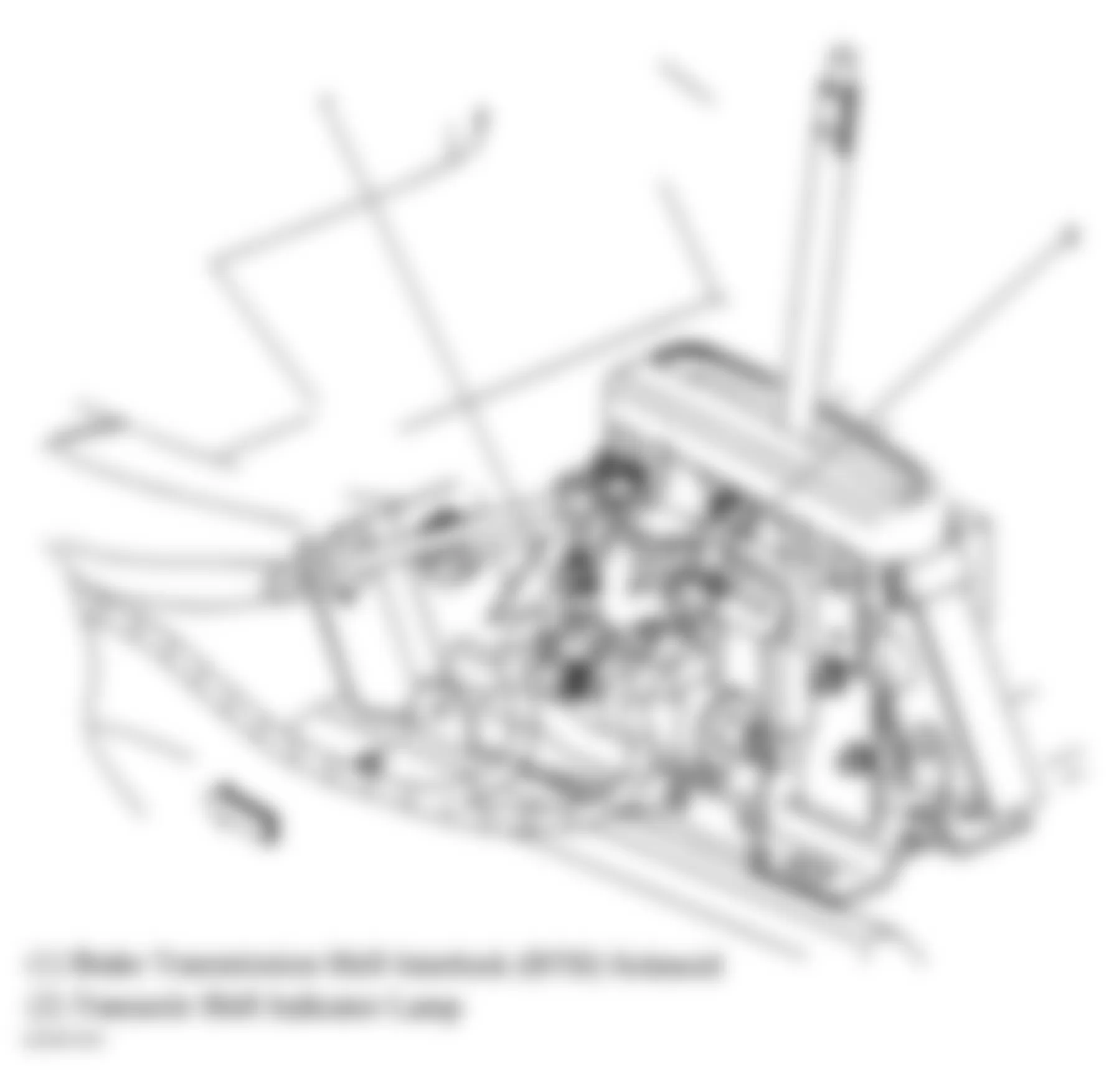 Chevrolet Classic 2005 - Component Locations -  Under Center Console