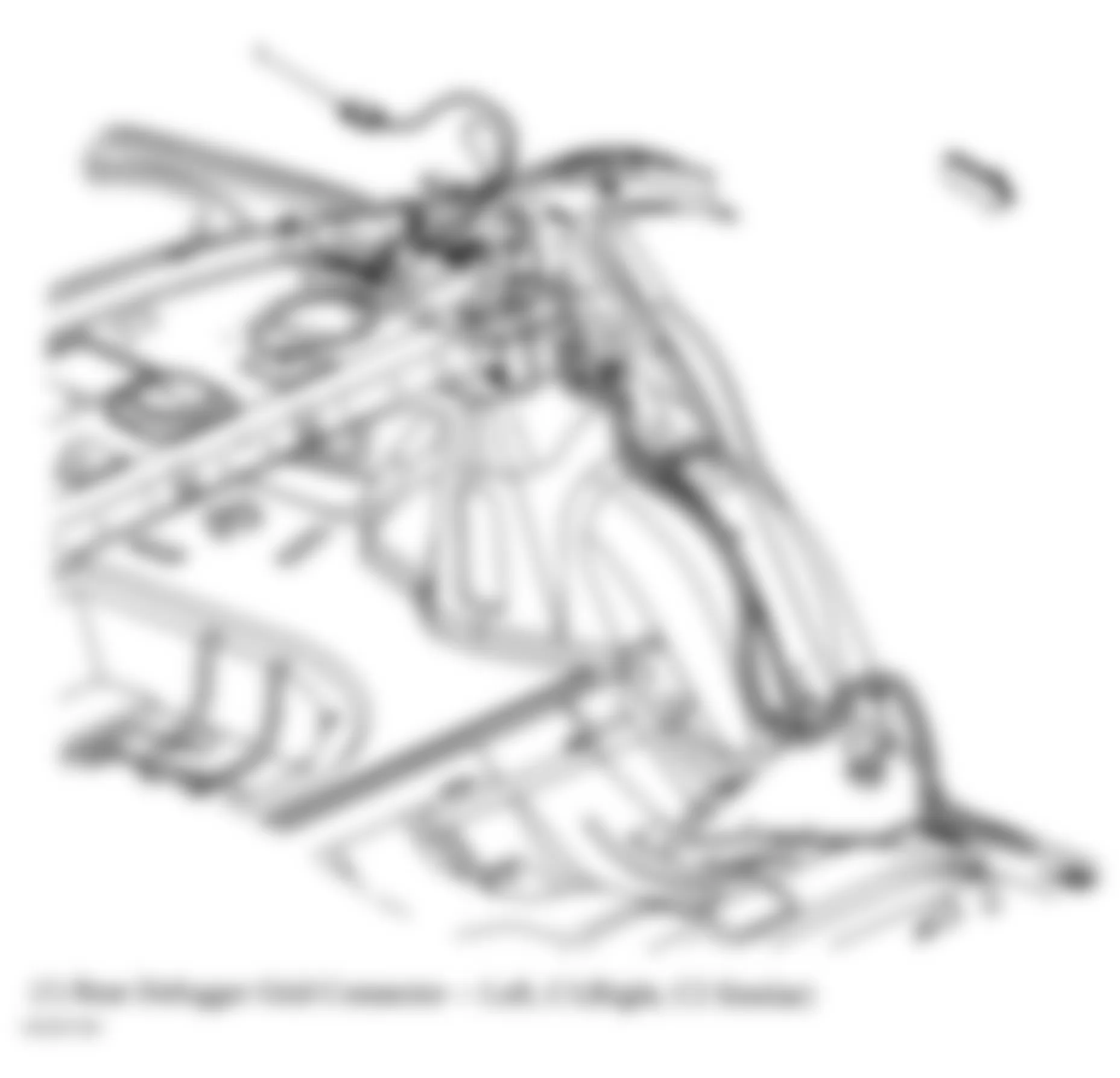 Chevrolet Classic 2005 - Component Locations -  Left Rear Of Passenger Compartment