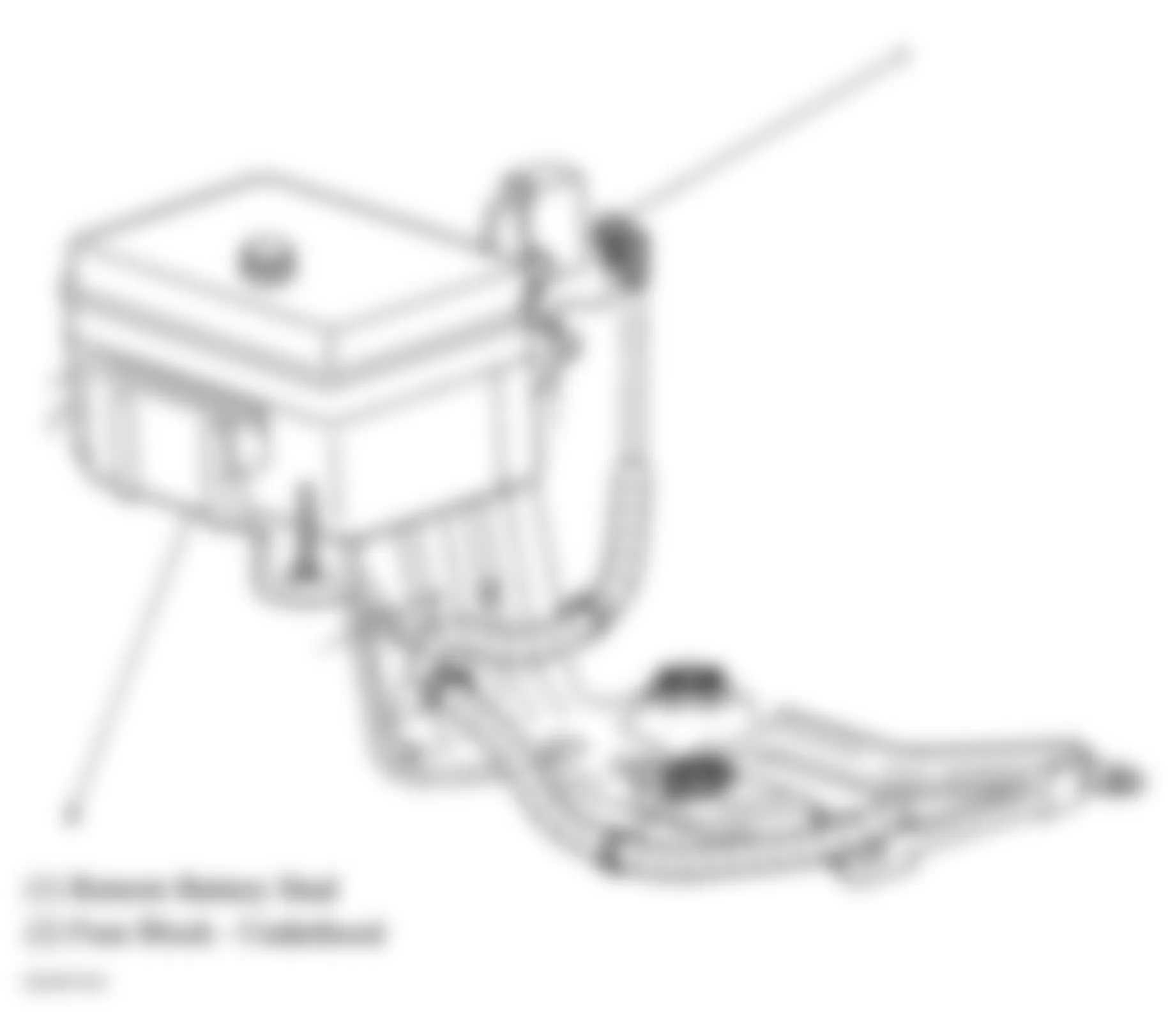 Chevrolet Classic 2005 - Component Locations -  Left Side Of Engine Compartment
