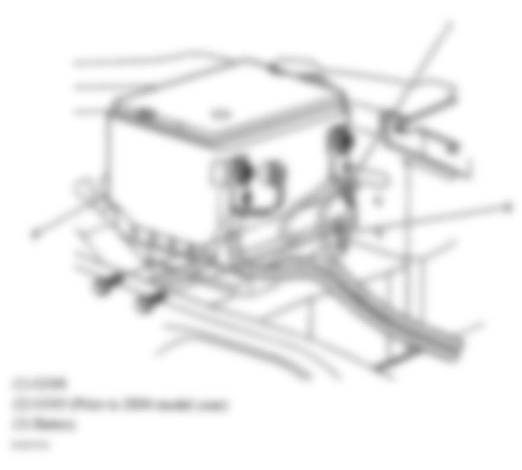 Chevrolet Classic 2005 - Component Locations -  Left Side Of Engine Compartment