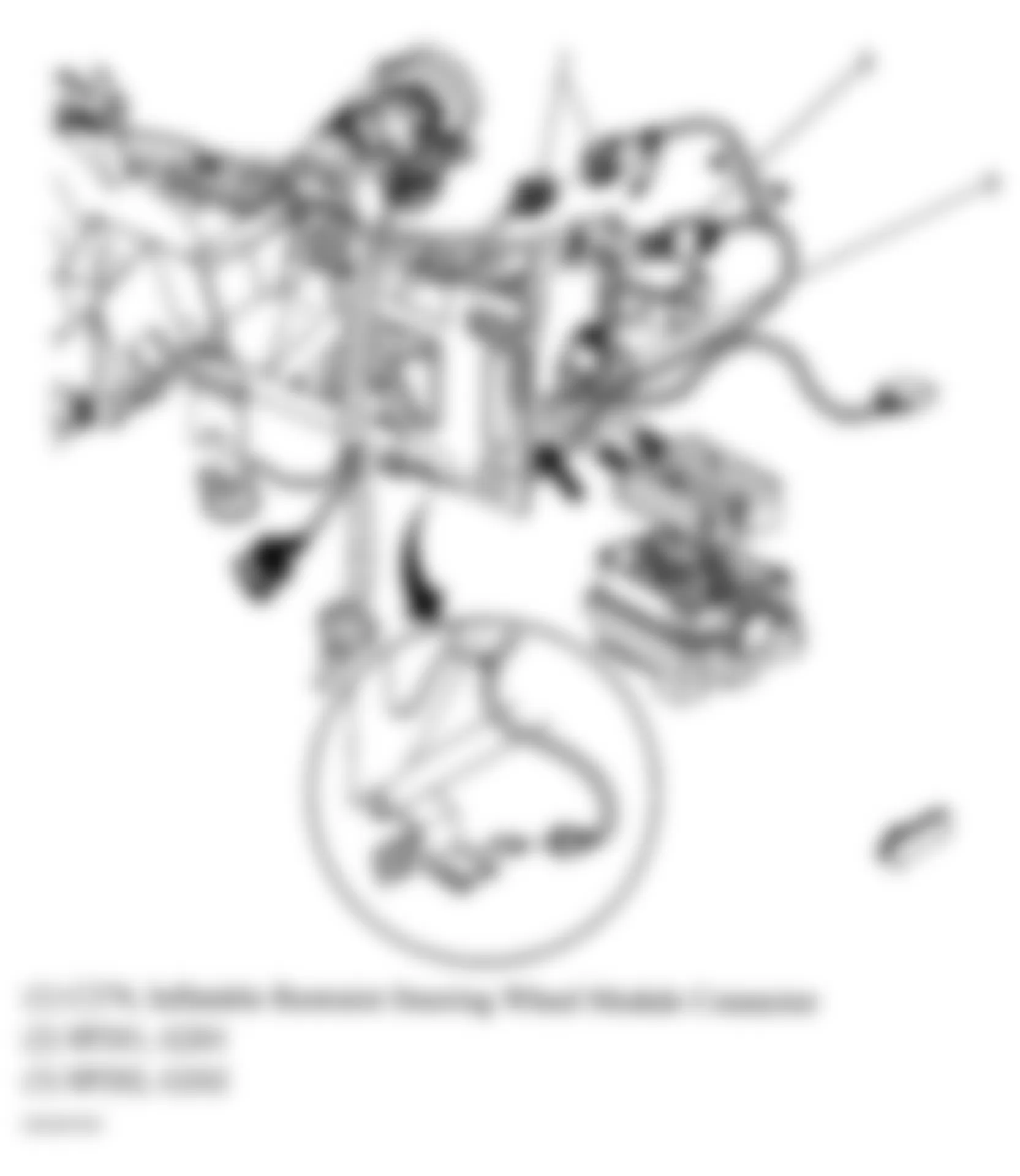 Chevrolet Classic 2005 - Component Locations -  Left Side Of Dash