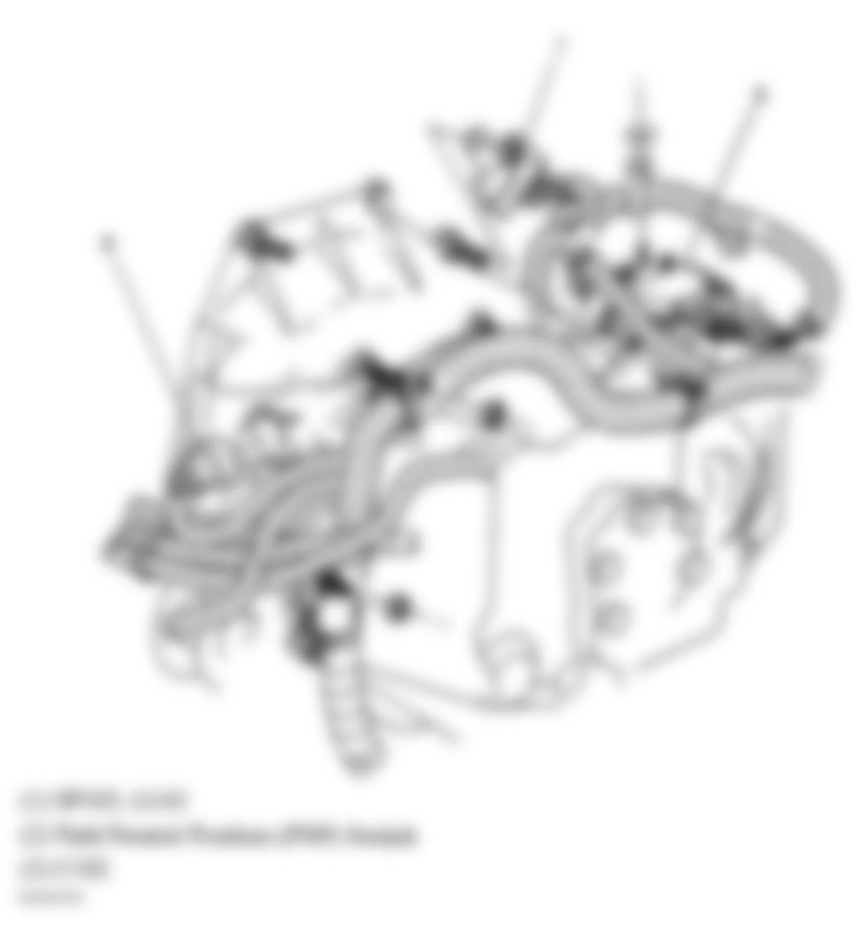 Chevrolet Classic 2005 - Component Locations -  Left Side Of Engine Compartment